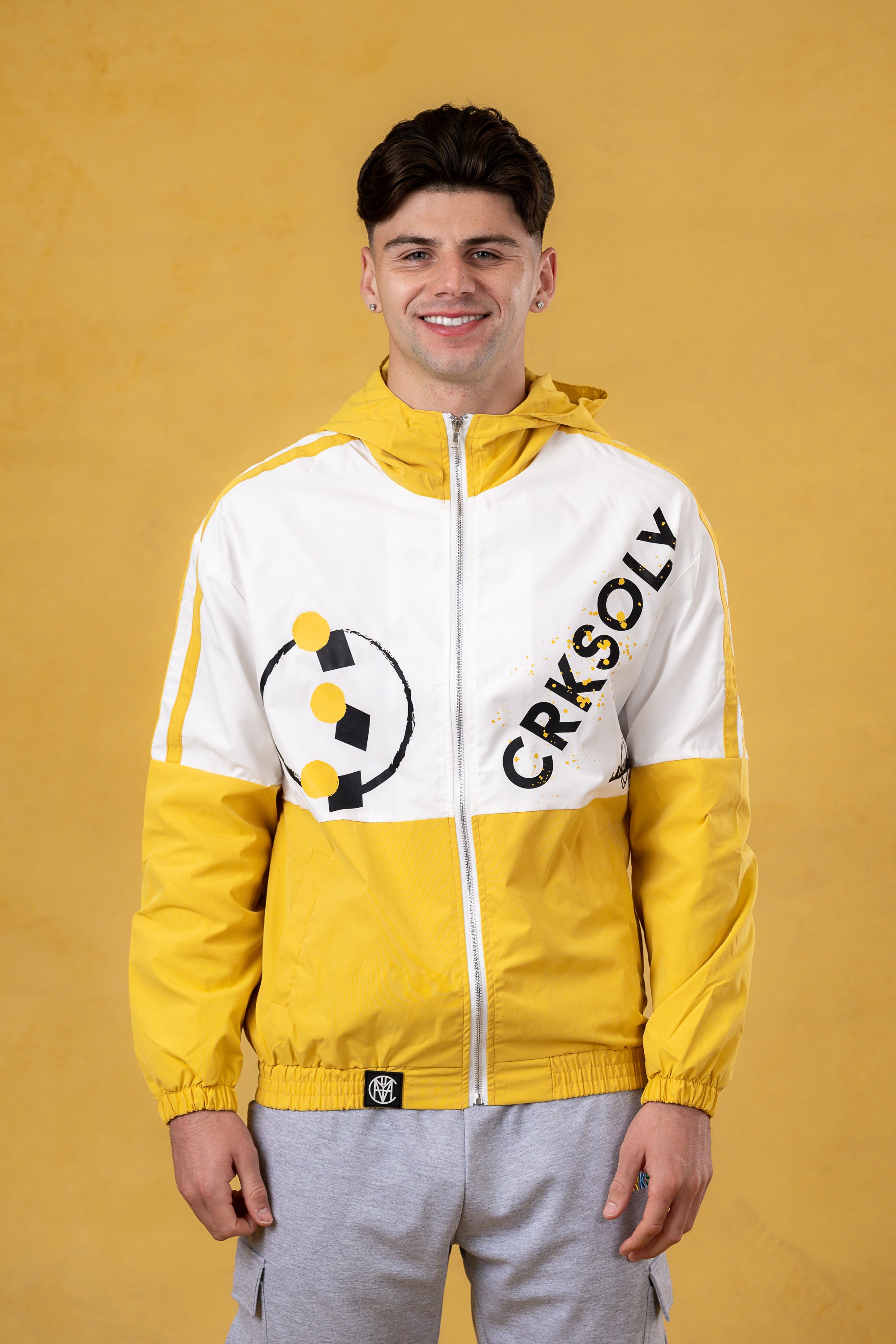 CRKSOLY. Men Retro-Modern Windbreaker Jacket, product photo 10