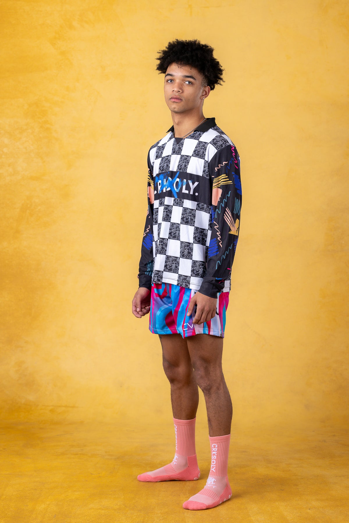 CRKSOLY. Men Patterned Hockey 3% Jersey, product photo 15