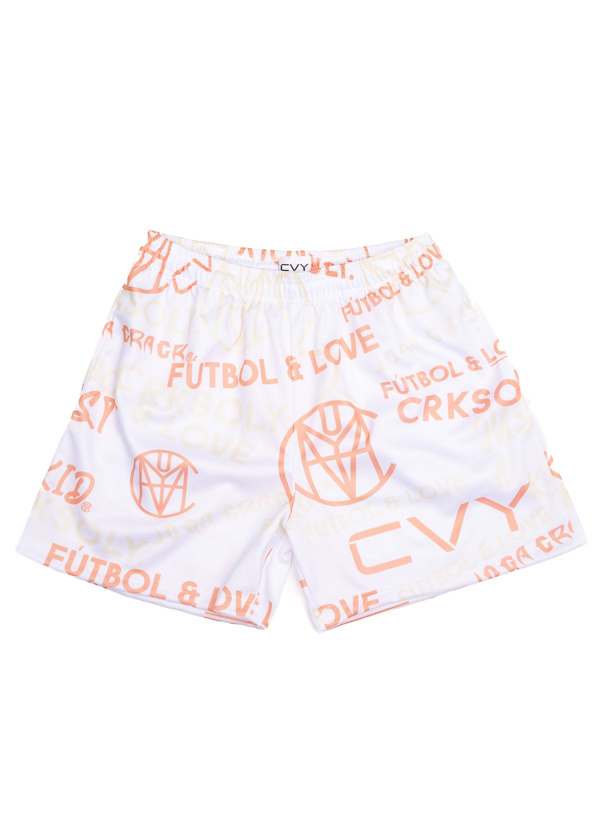 CRKSOLY. Women 5’ Monogram Shorts, product photo 16