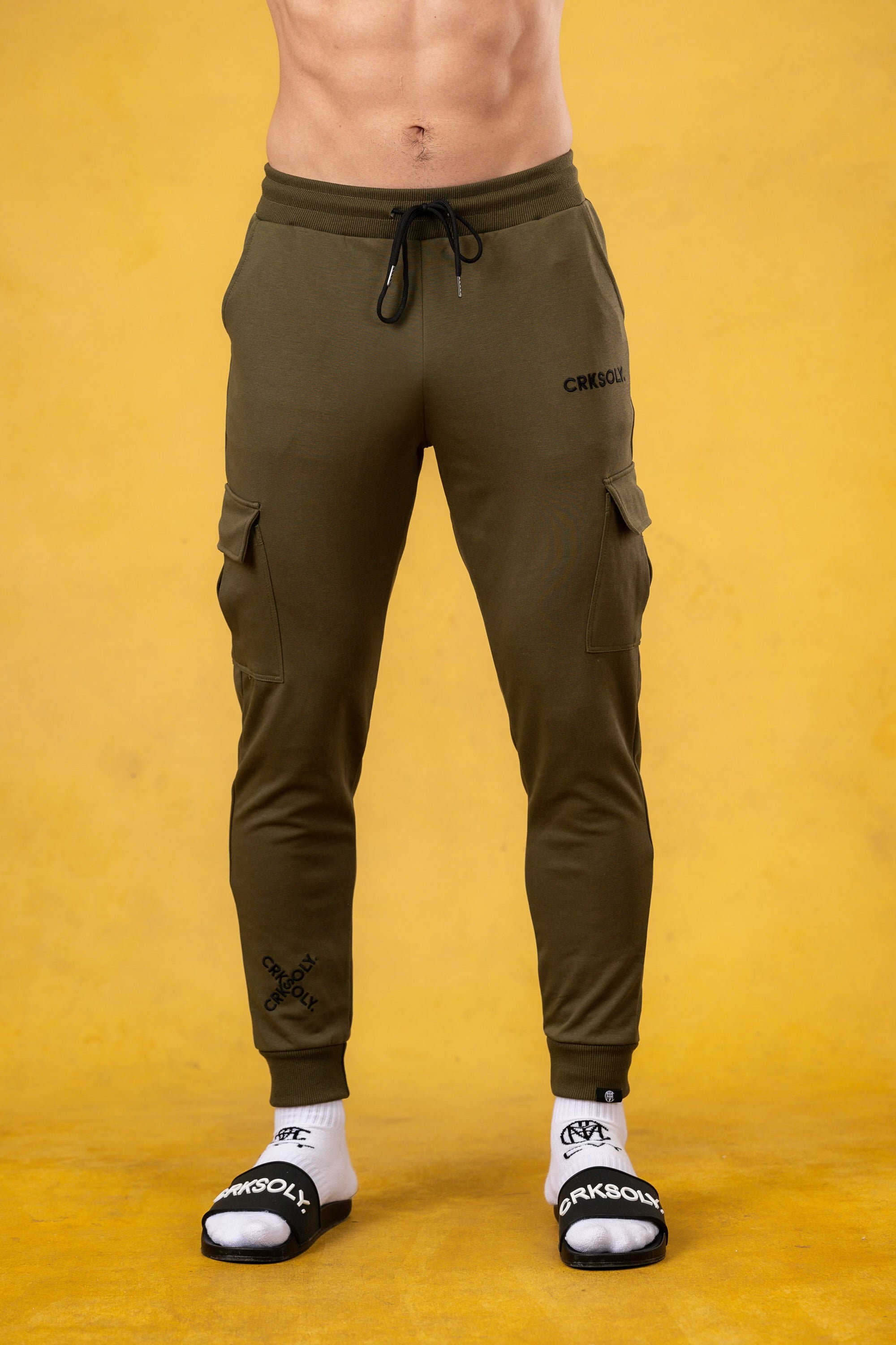 CRKSOLY. Men Cargo Joggers, product photo 9