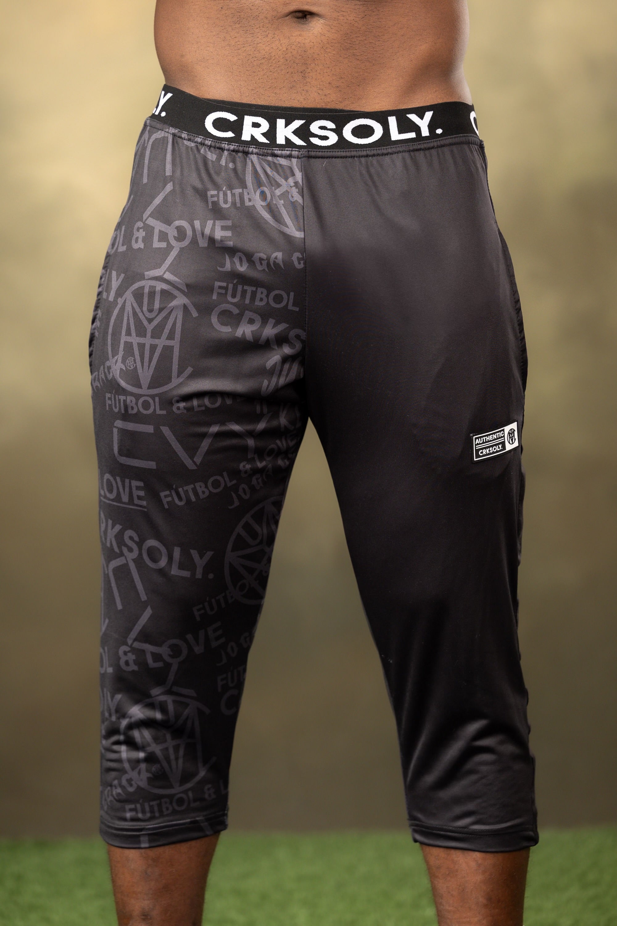 CRKSOLY. Men 3/4 Training Pants, product photo 1