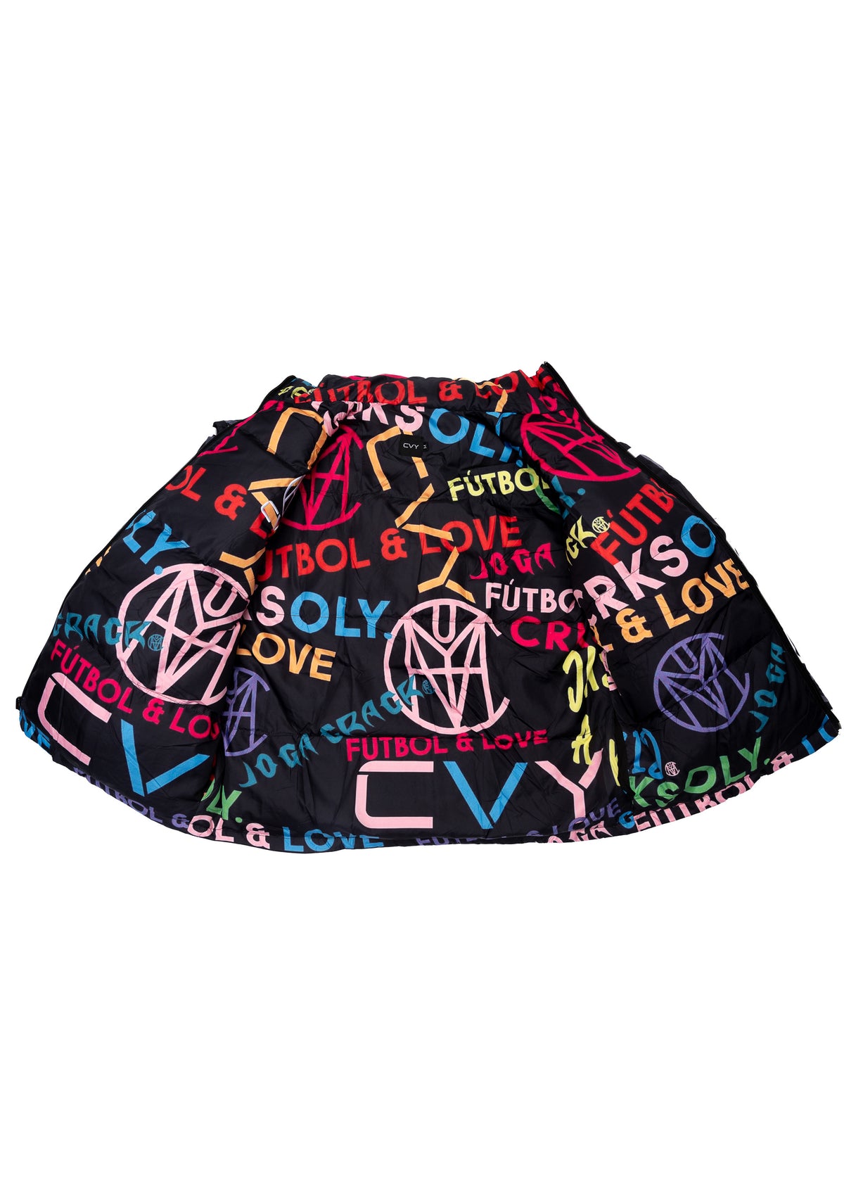 CRKSOLY. Reverse Monogram Puffer Jacket, product photo 5