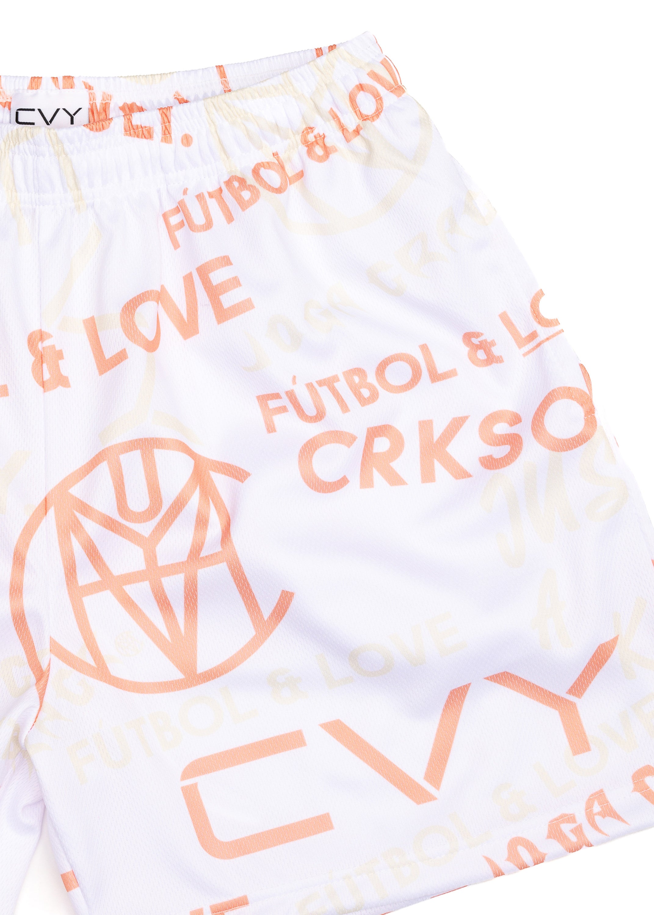 CRKSOLY. Women 5’ Monogram Shorts, product photo 18