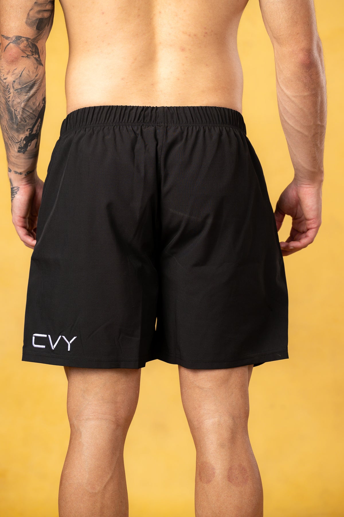CRKSOLY. Water Reactive Training Black Shorts, product photo 6
