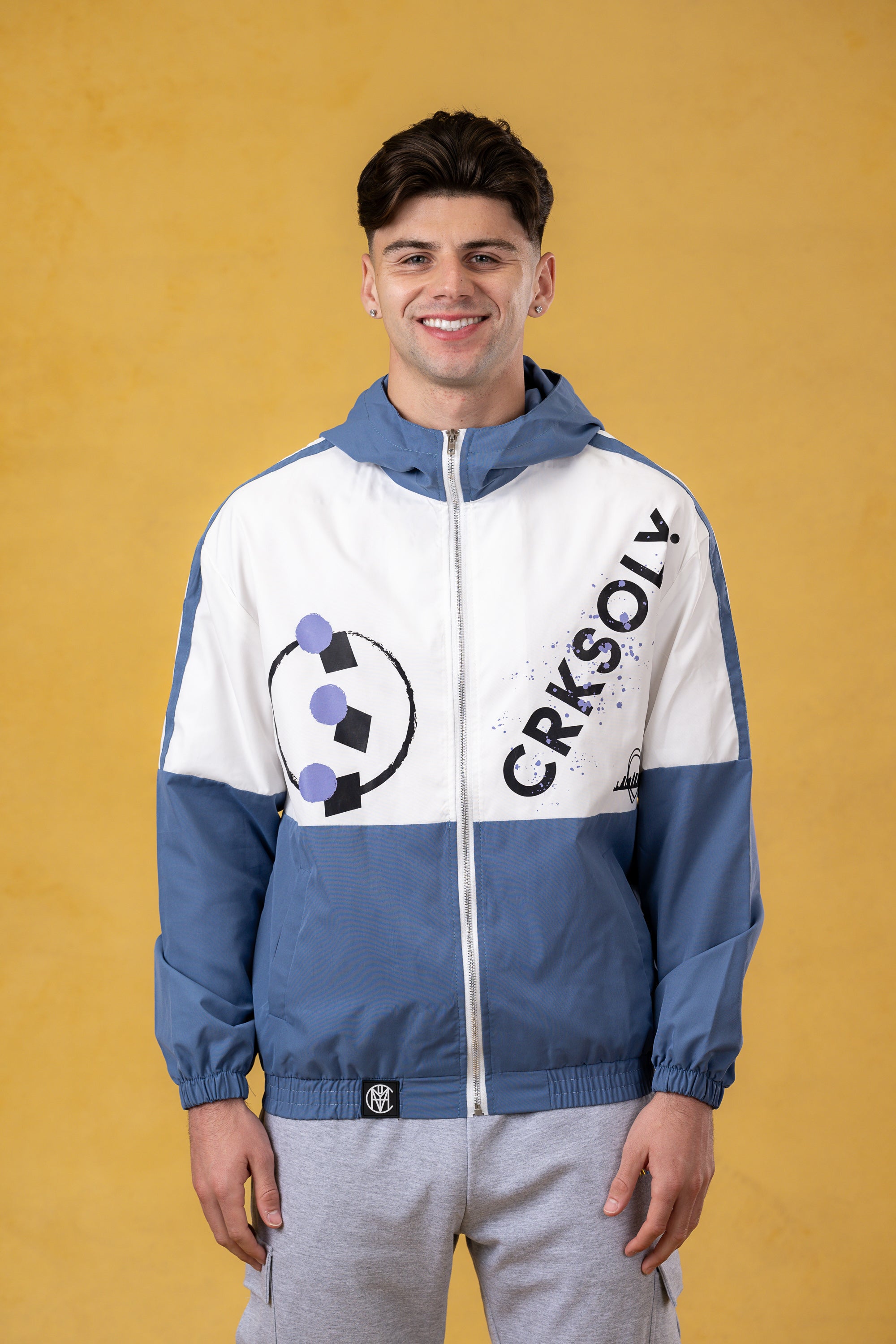 CRKSOLY. Men Retro-Modern Windbreaker Jacket, product photo 15