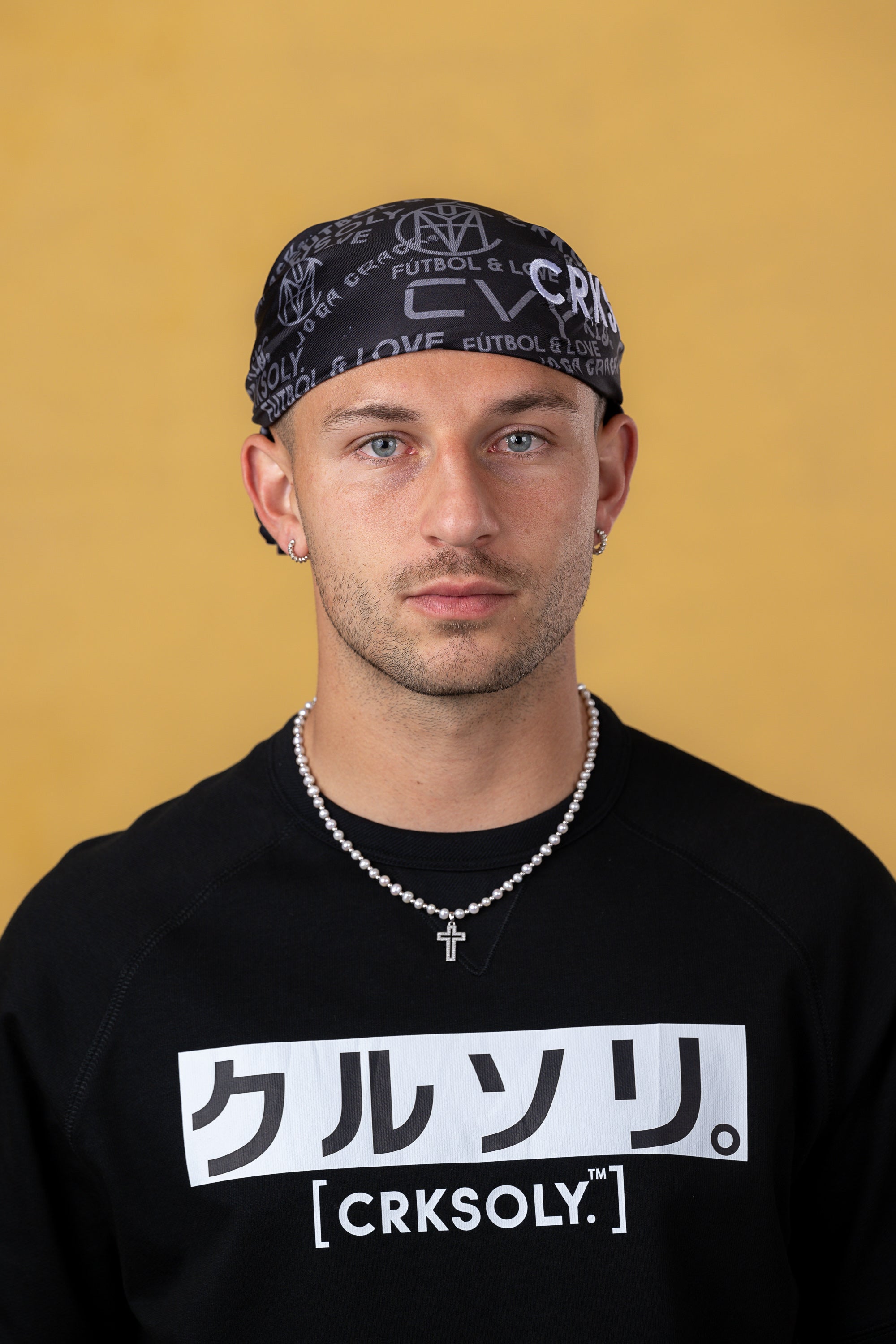 CRKSOLY. Men Training Bandana, product photo 2