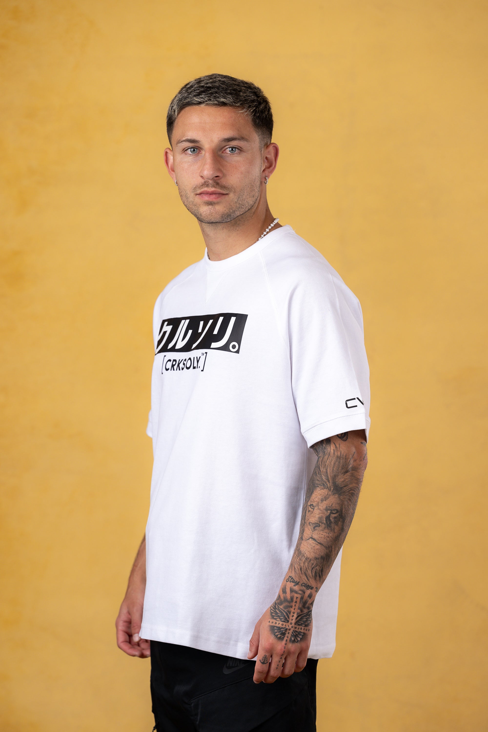 CRKSOLY. Men Japanese Style Tee, product photo 16