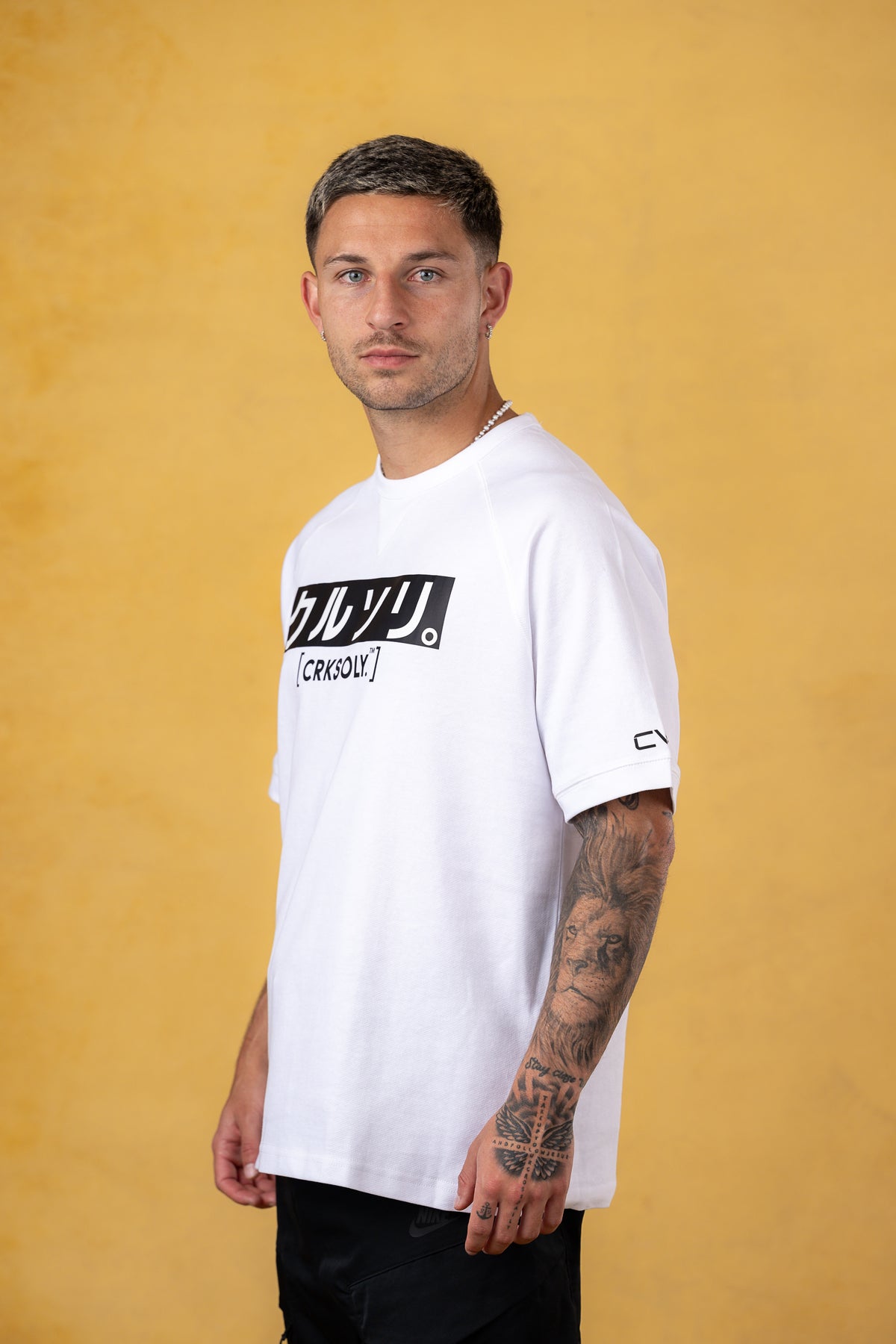CRKSOLY. Men Japanese Style Tee, product photo 16