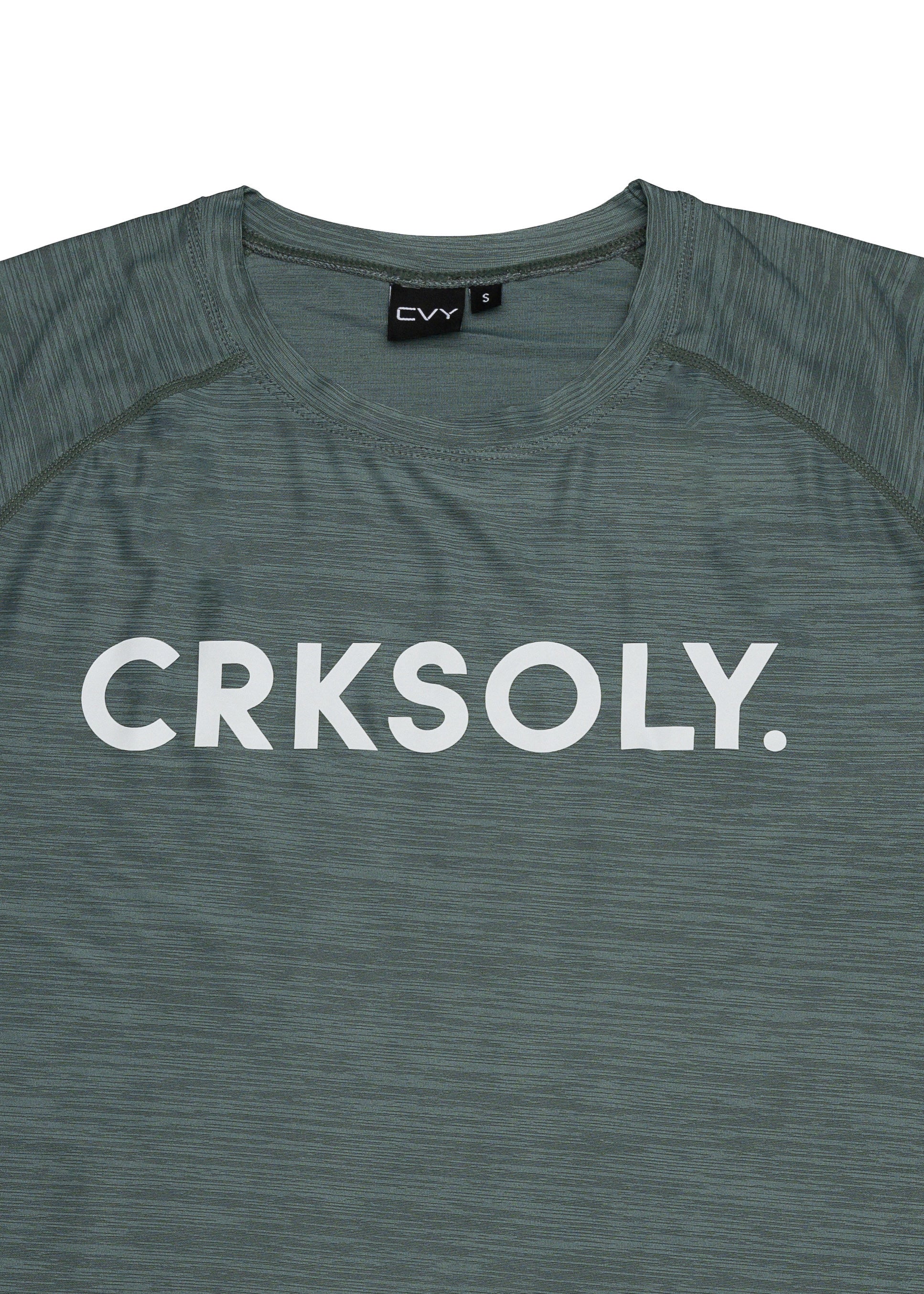 CRKSOLY. Men Mint Green Training Long Sleeve, product photo 4