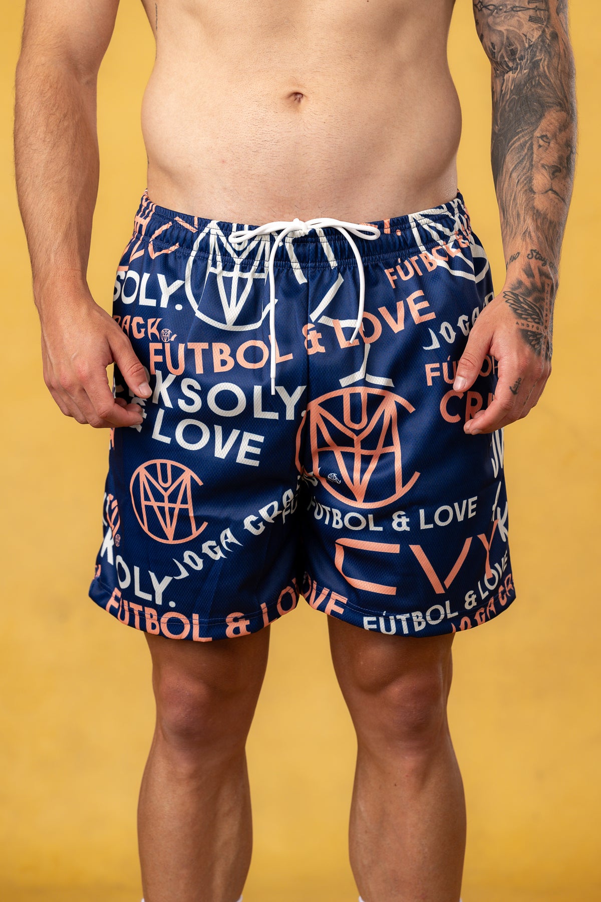 CRKSOLY. Men 5’ Monogram Shorts, product photo 10