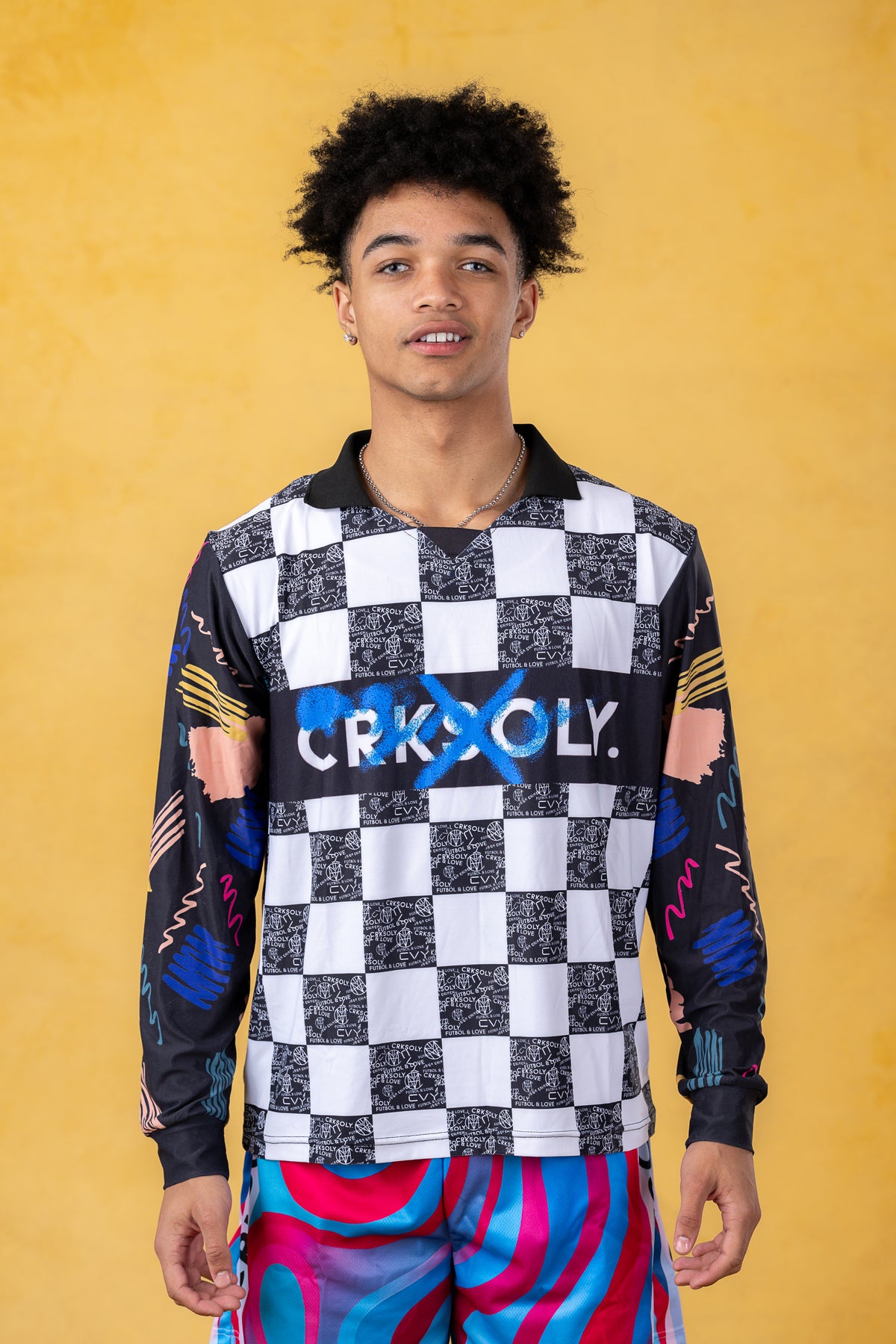 CRKSOLY. Men Patterned Hockey 3% Jersey, product photo 10