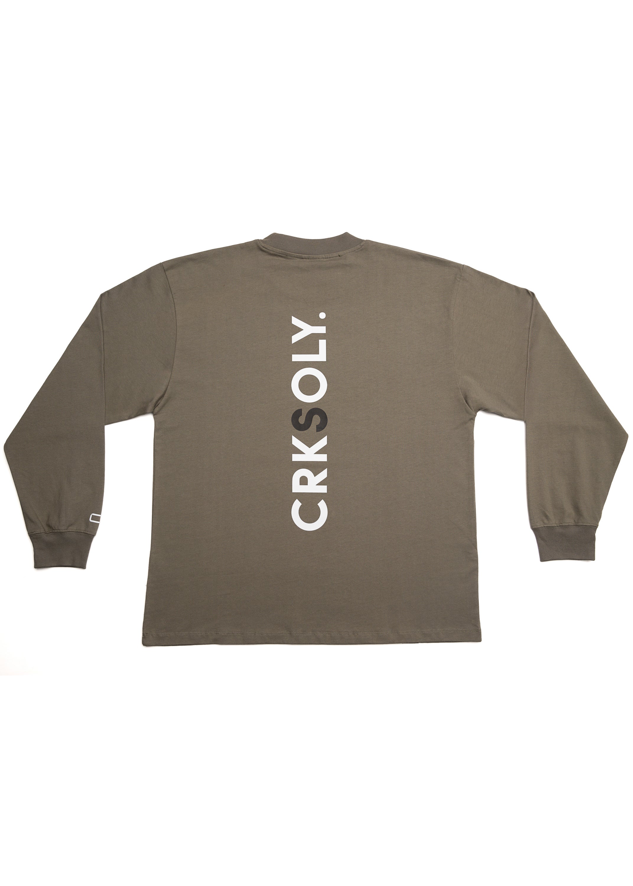 Just A Kid. Faded Olive Long Sleeve, product photo 6