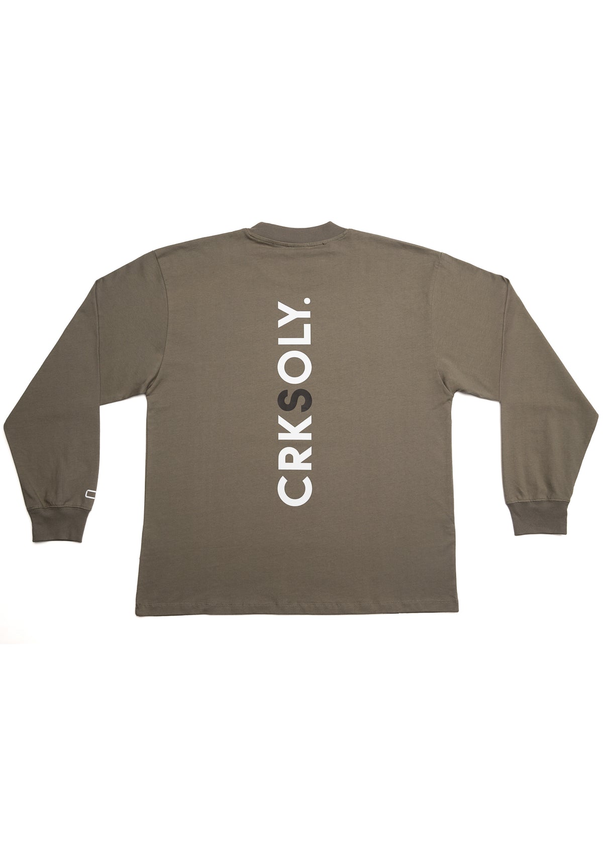 Just A Kid. Faded Olive Long Sleeve, product photo 6