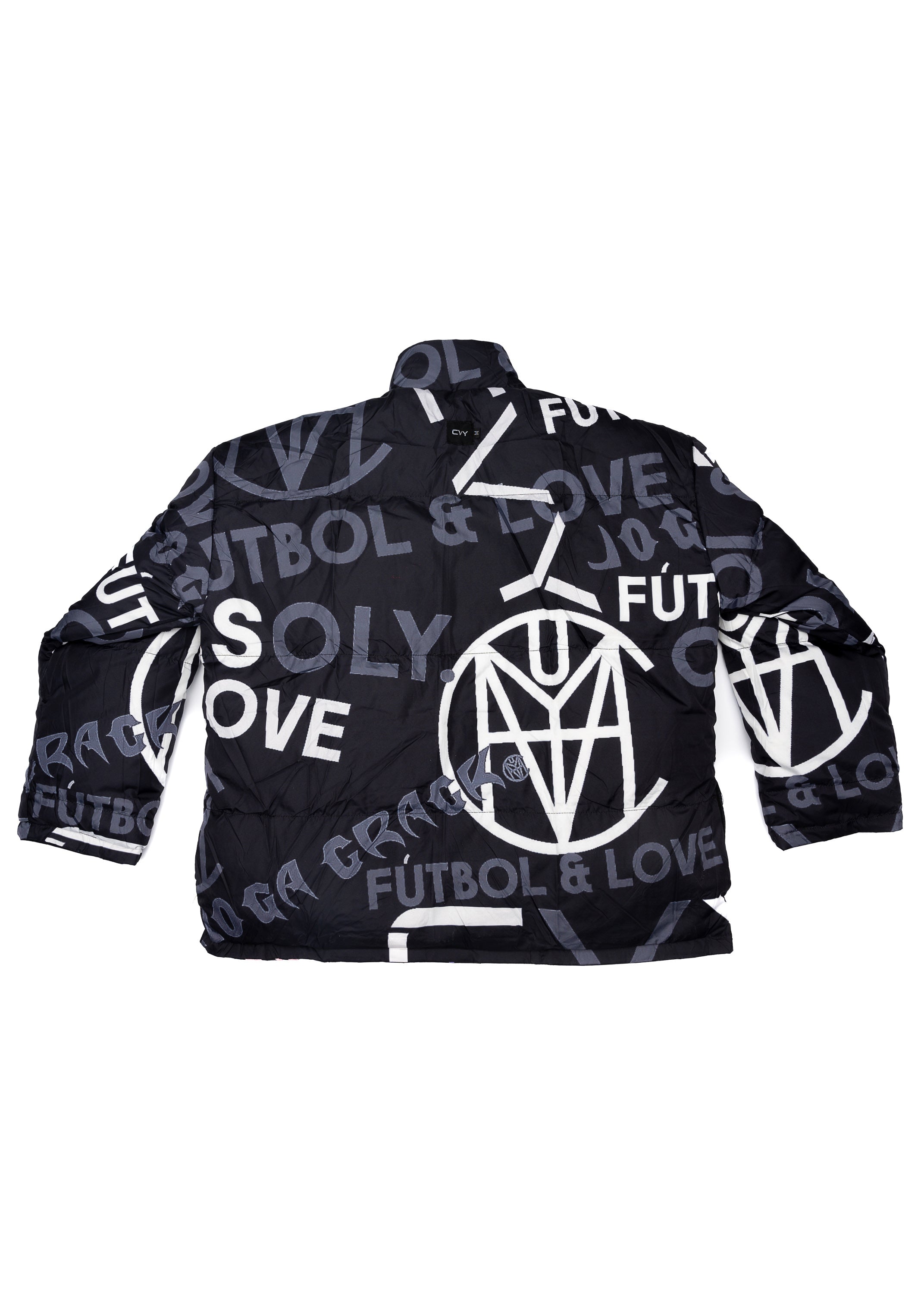 CRKSOLY. Reverse Monogram Puffer Jacket, product photo 6