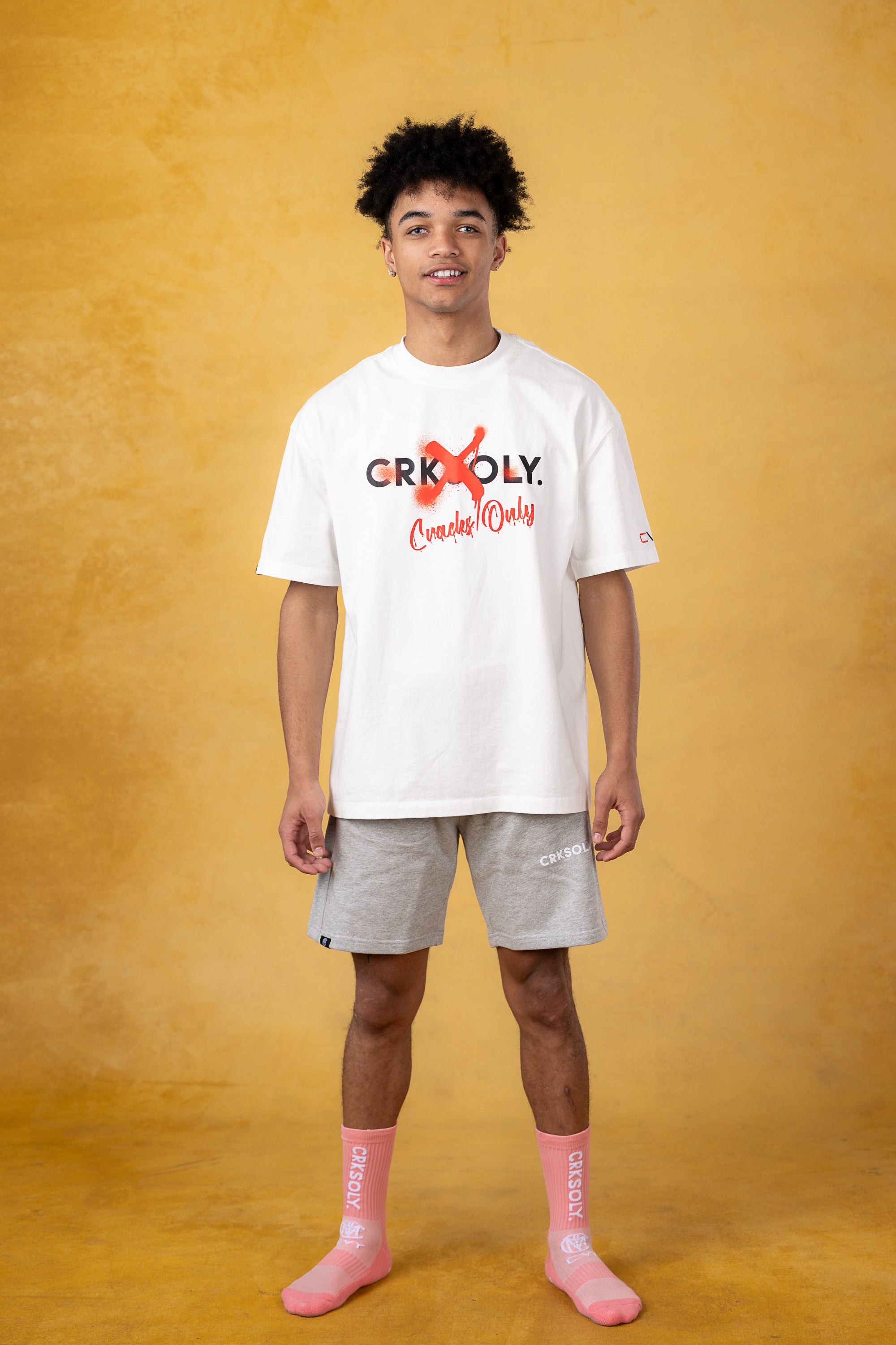 CRKSOLY. Men Void Oversize Cotton Tee, product photo 11