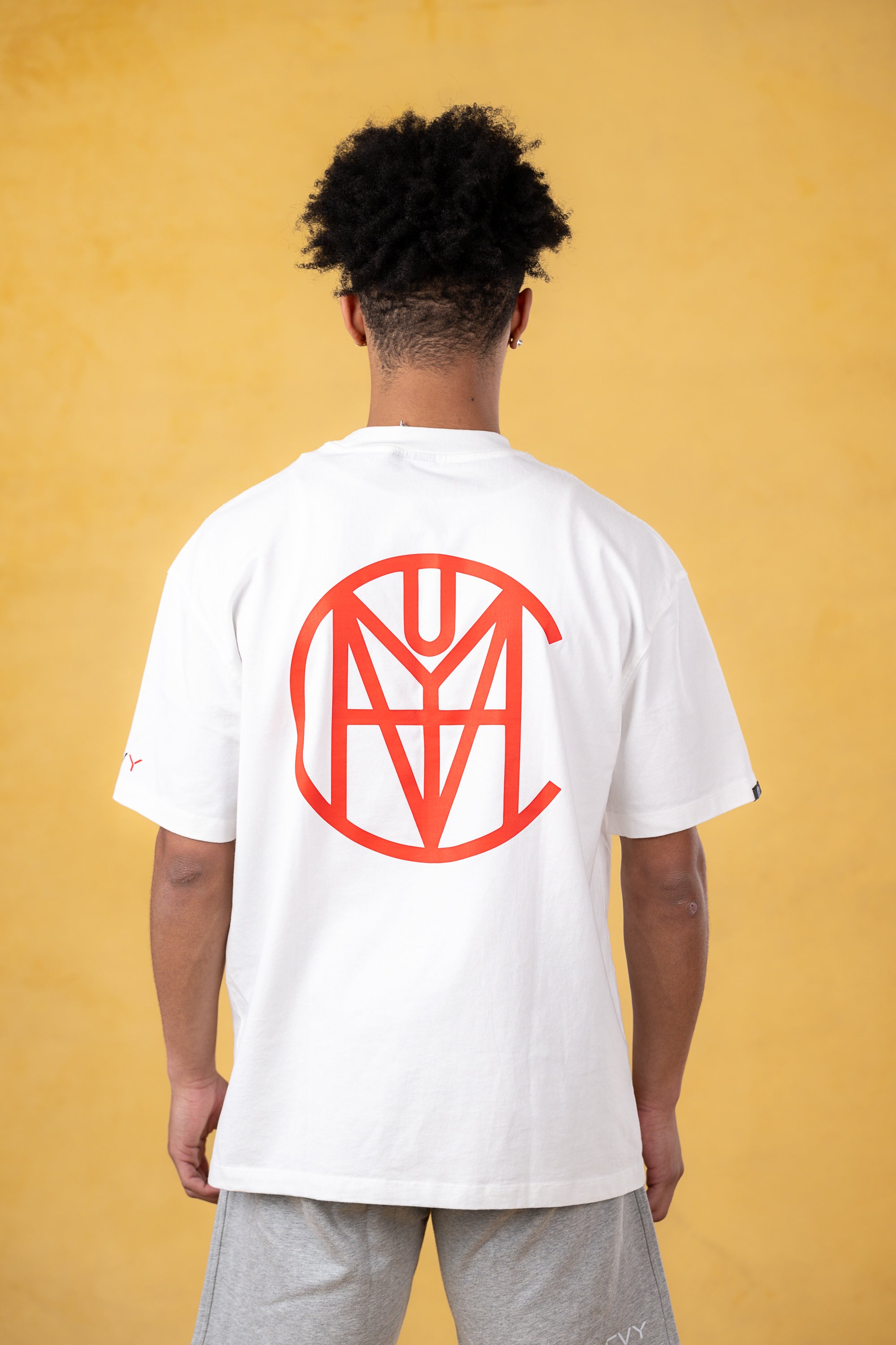 CRKSOLY. Men Void Oversize Cotton Tee, product photo 14