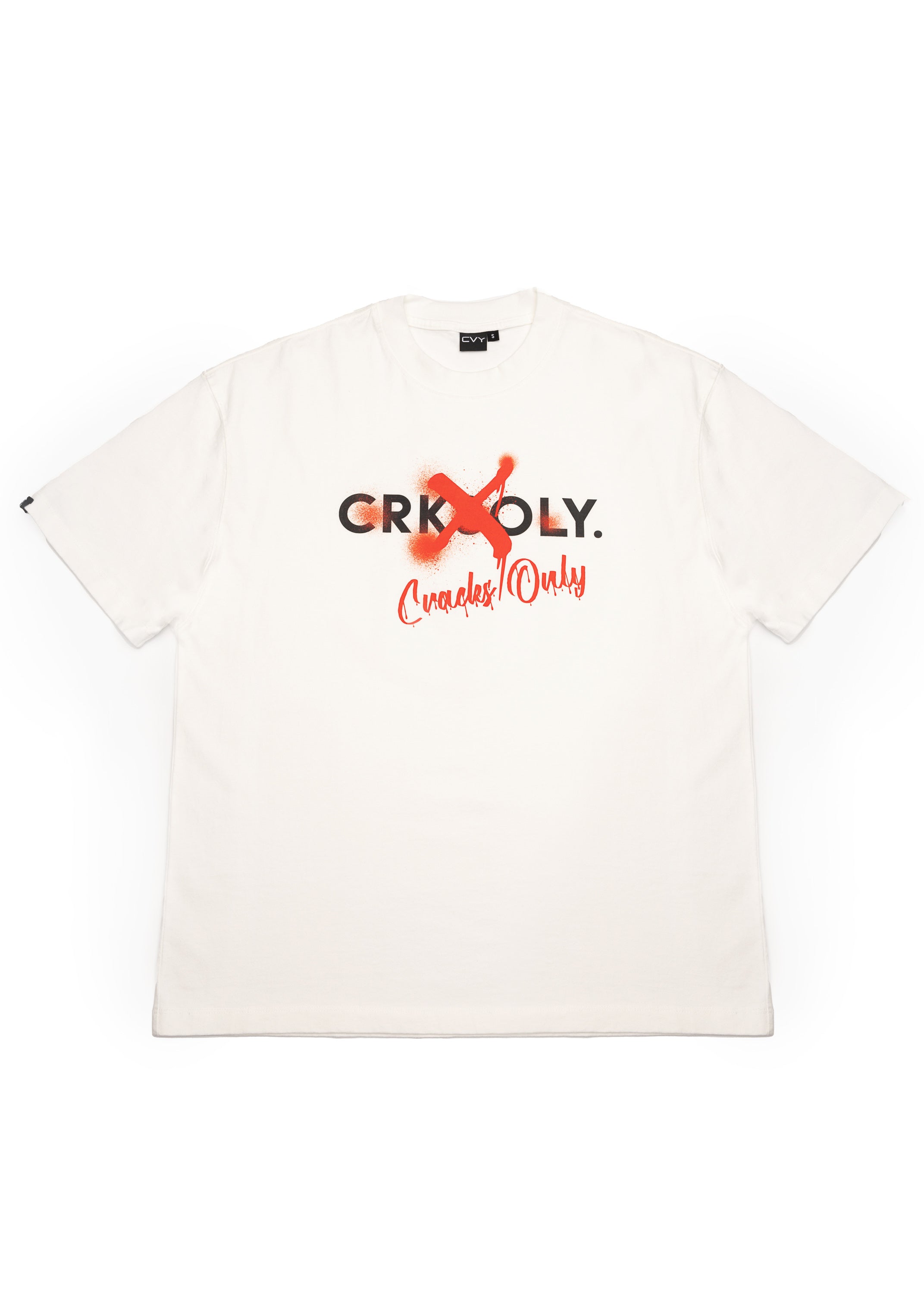 CRKSOLY. Men Void Oversize Cotton Tee, product photo 7