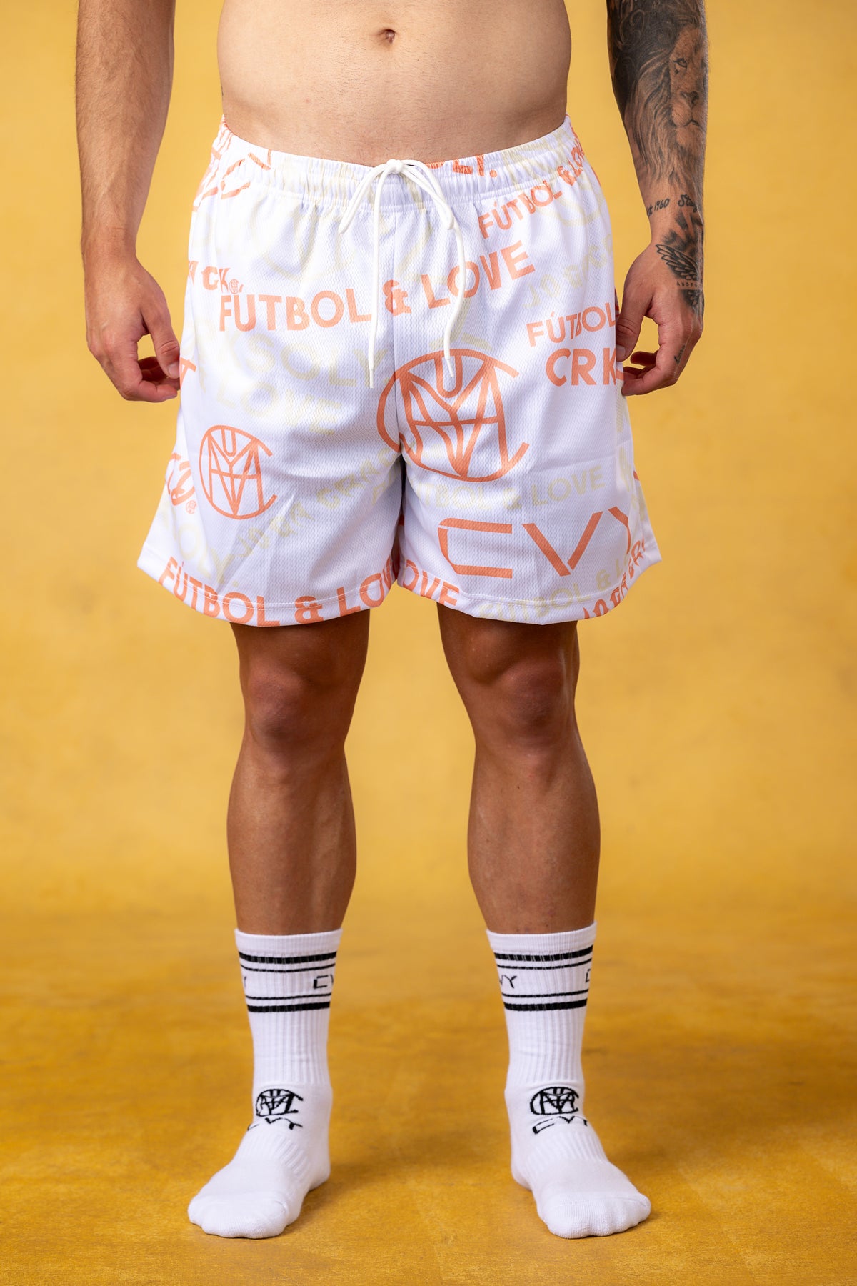 CRKSOLY. Men 5’ Monogram Shorts, product photo 19