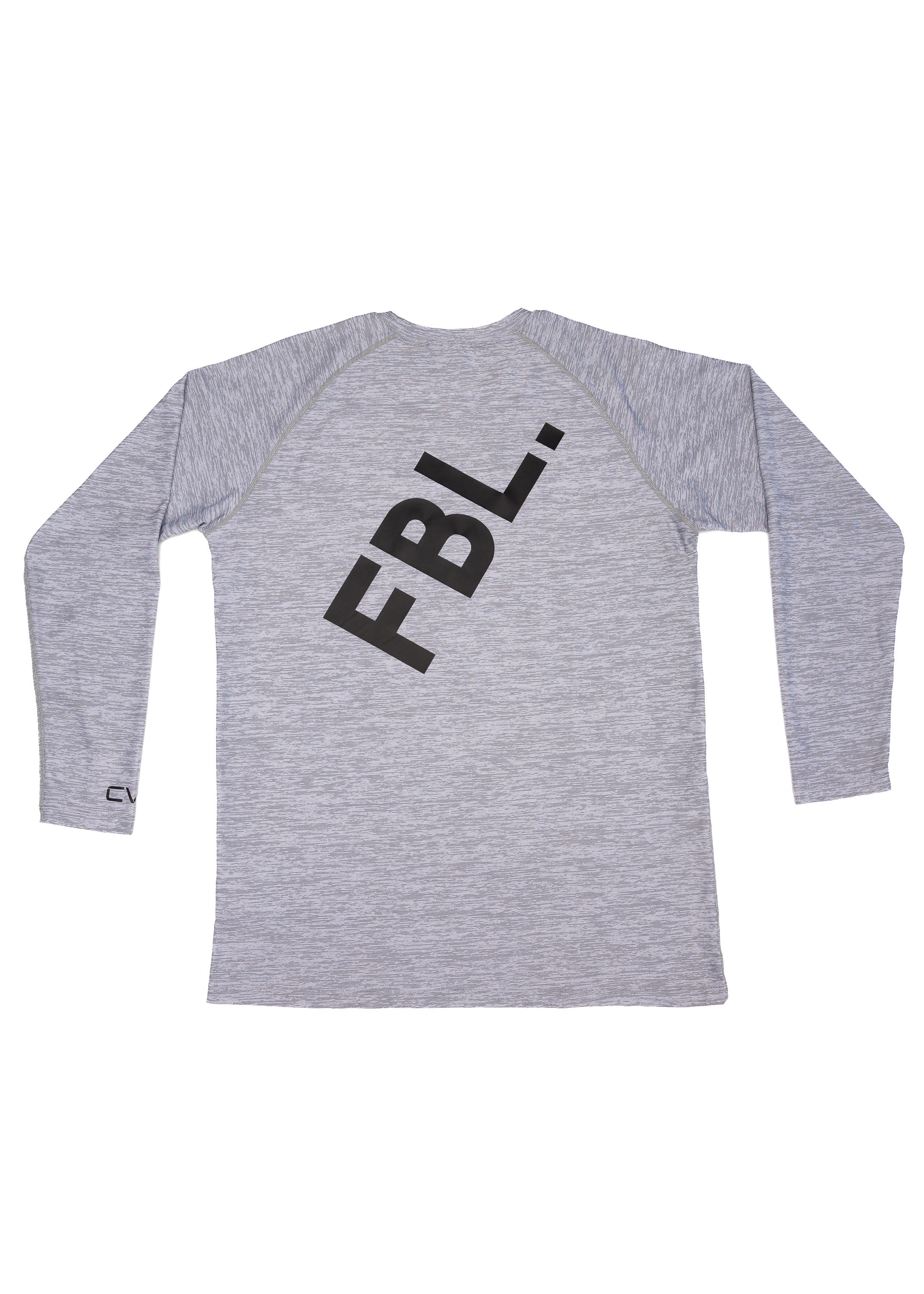 FBL. Men Light Gray Training Long Sleeve, product photo 6