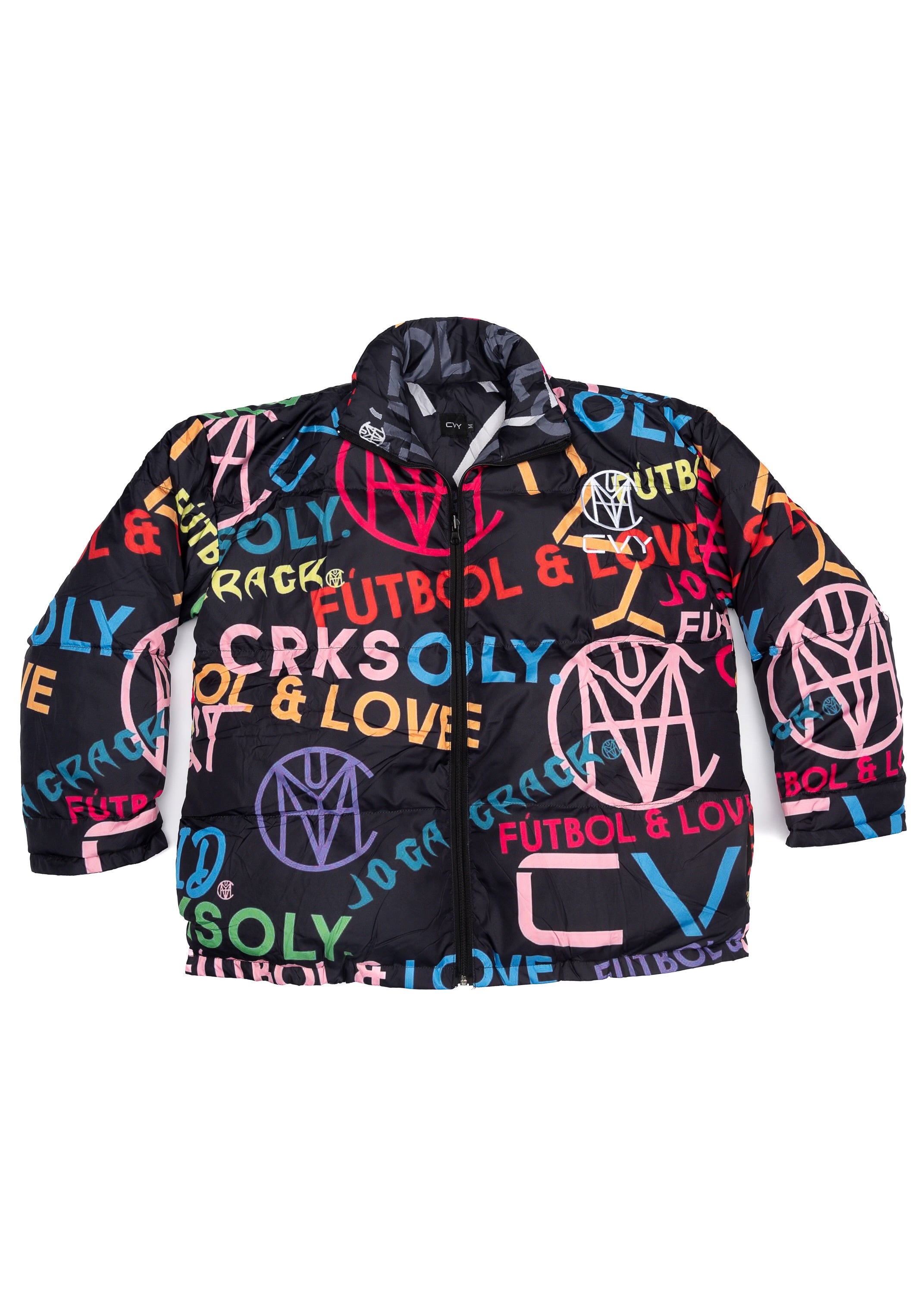 CRKSOLY. Reverse Monogram Puffer Jacket, product photo 2