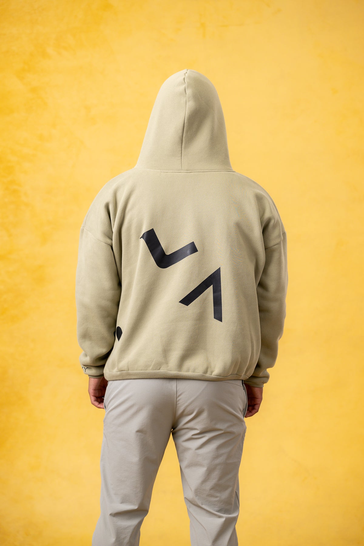 CVYLA Men Crop Oversize Hoodie, product photo 19