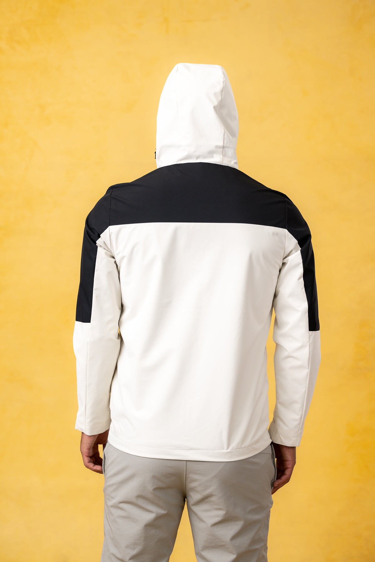 CRKSOLY. Men Tan Windbreaker Jacket, product photo 13
