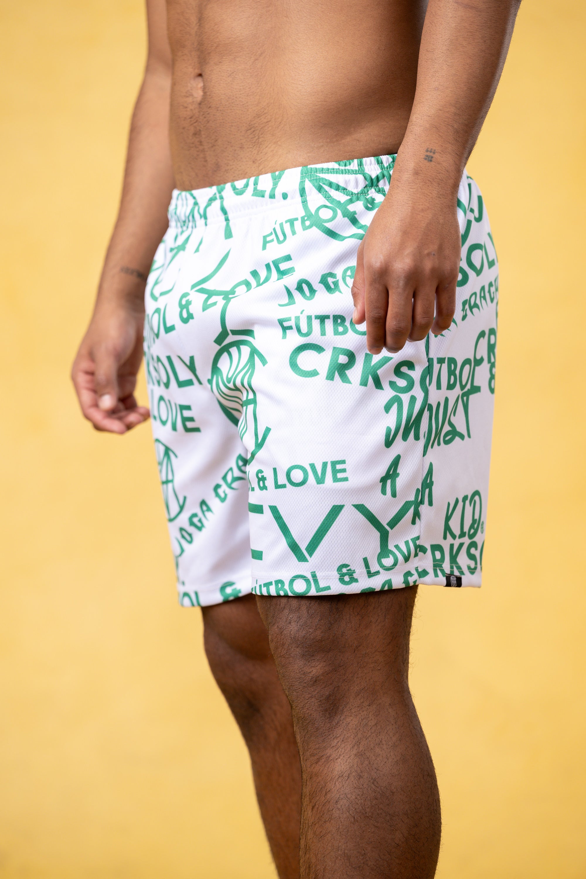 CRKSOLY. Men 5’ Monogram Shorts, product photo 25