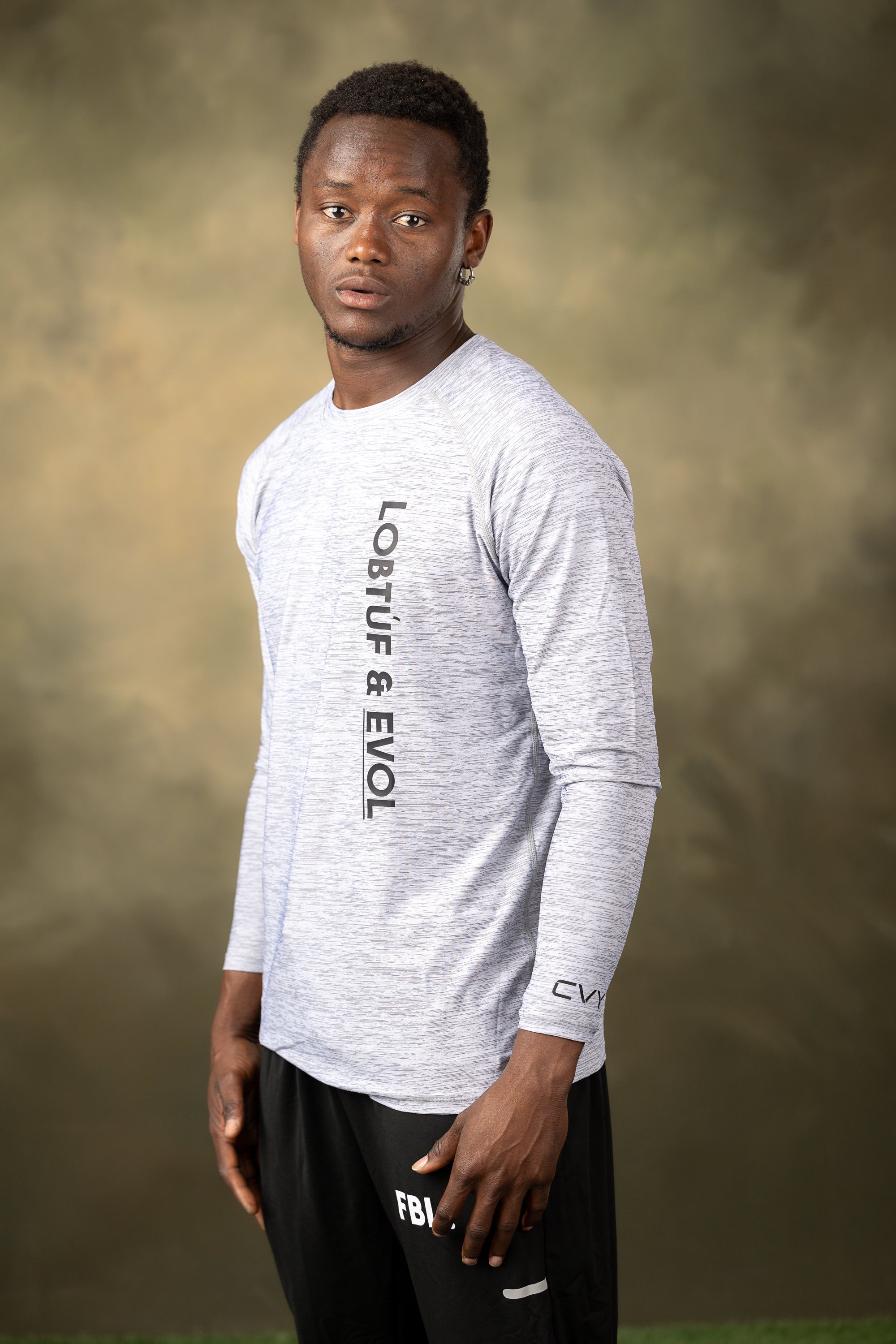 FBL. Men Light Gray Training Long Sleeve, product photo 5