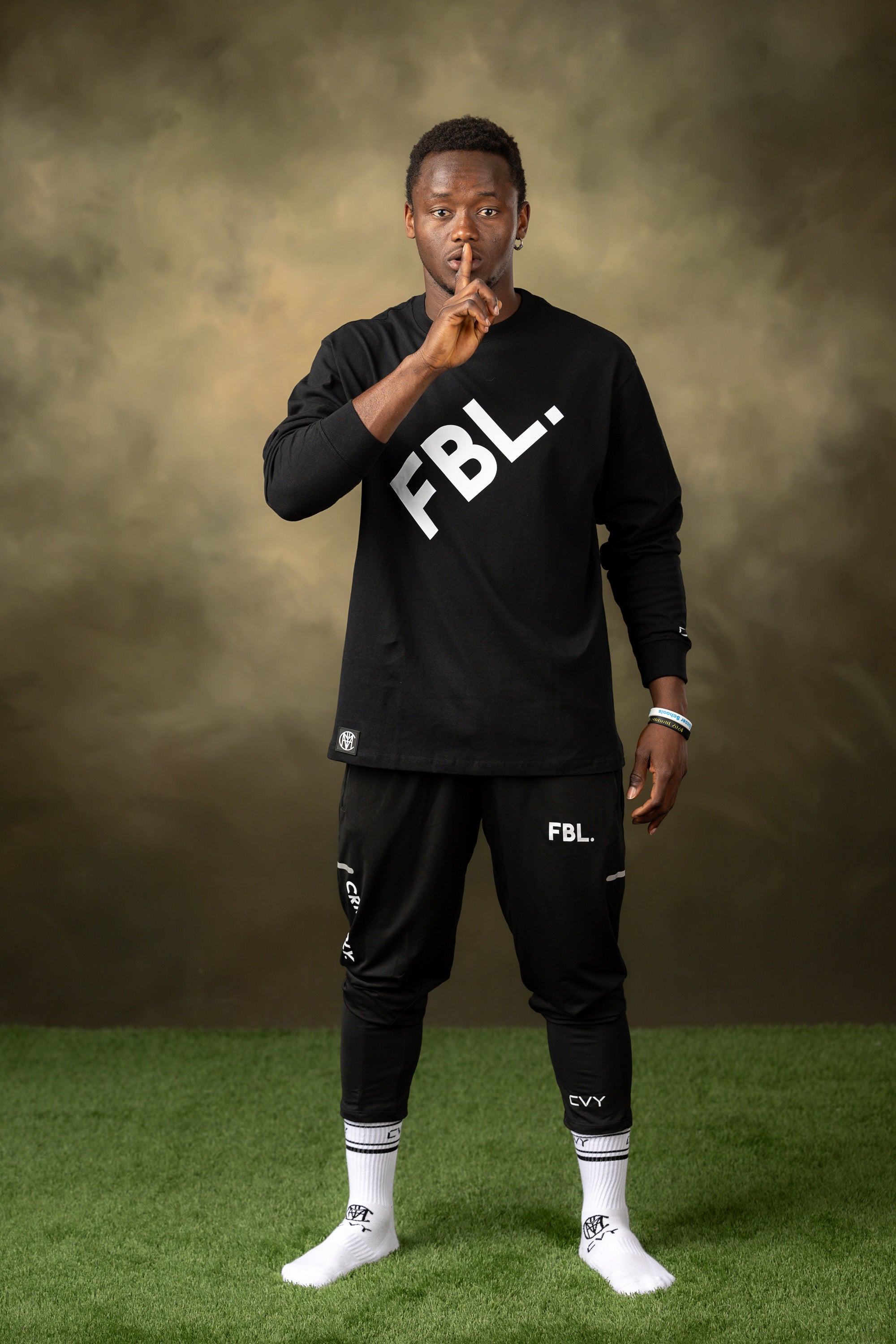 FBL. Men Black Long Sleeve Shirt, product photo 5