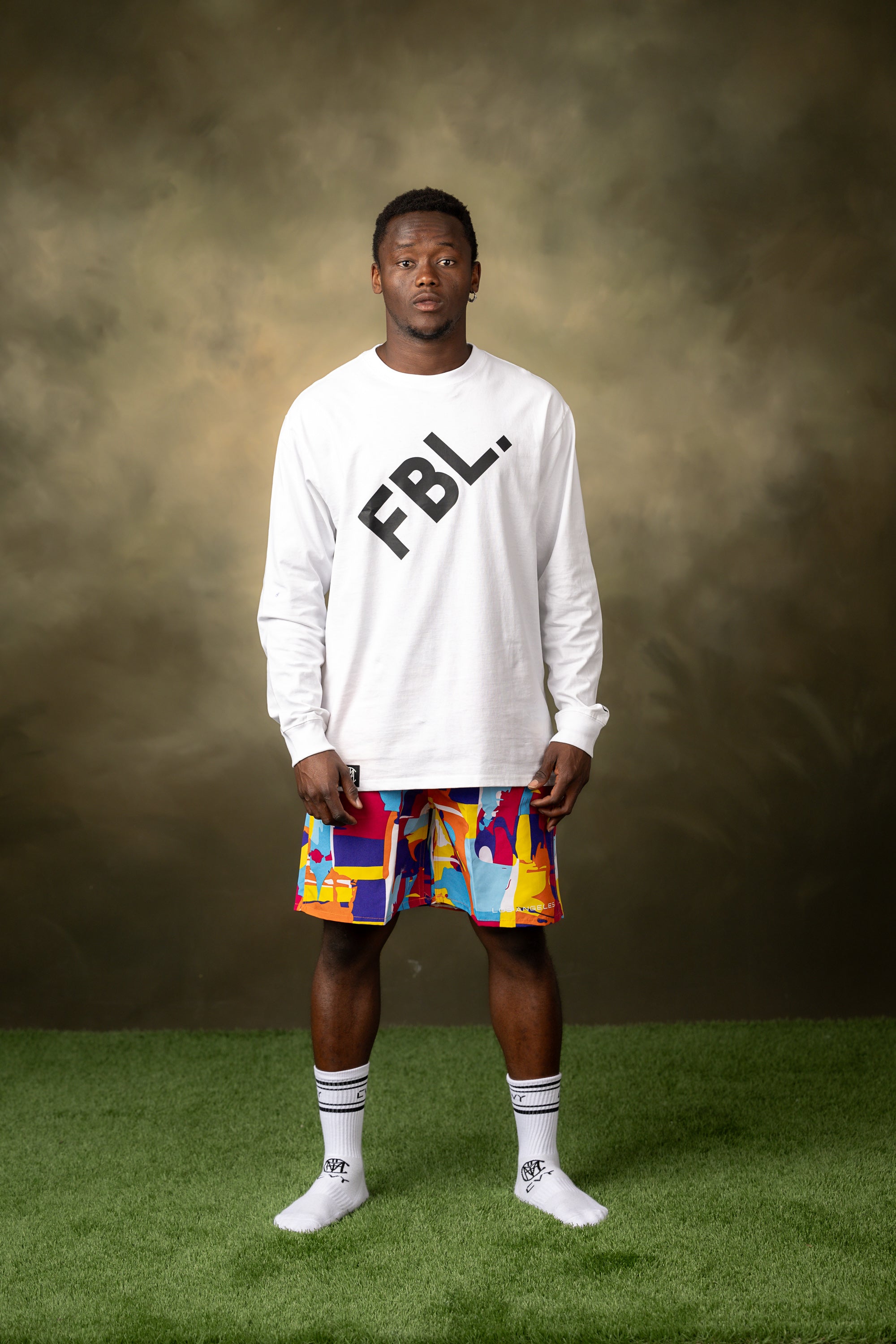 FBL. Men White Long Sleeve Shirt, product photo 4