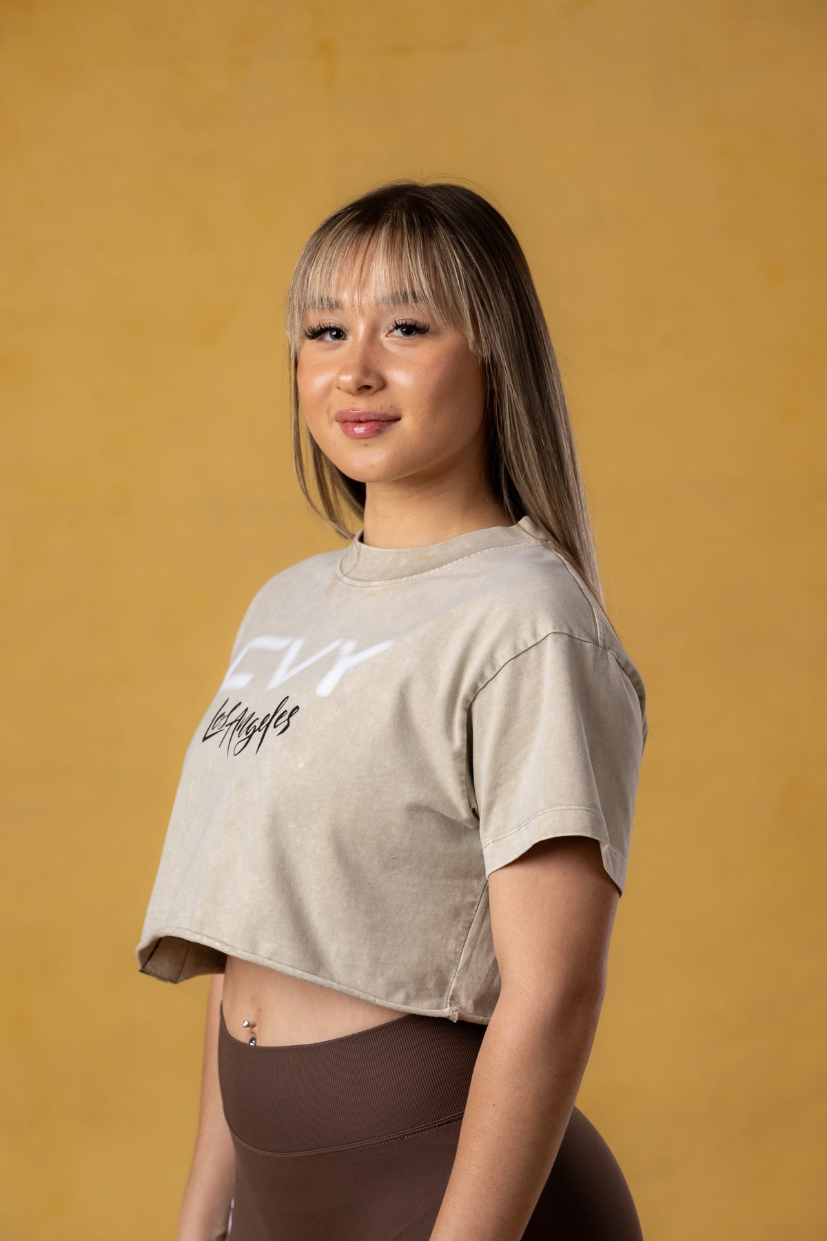 CVYLA Women Los Angeles Street Crop Top, product photo 5