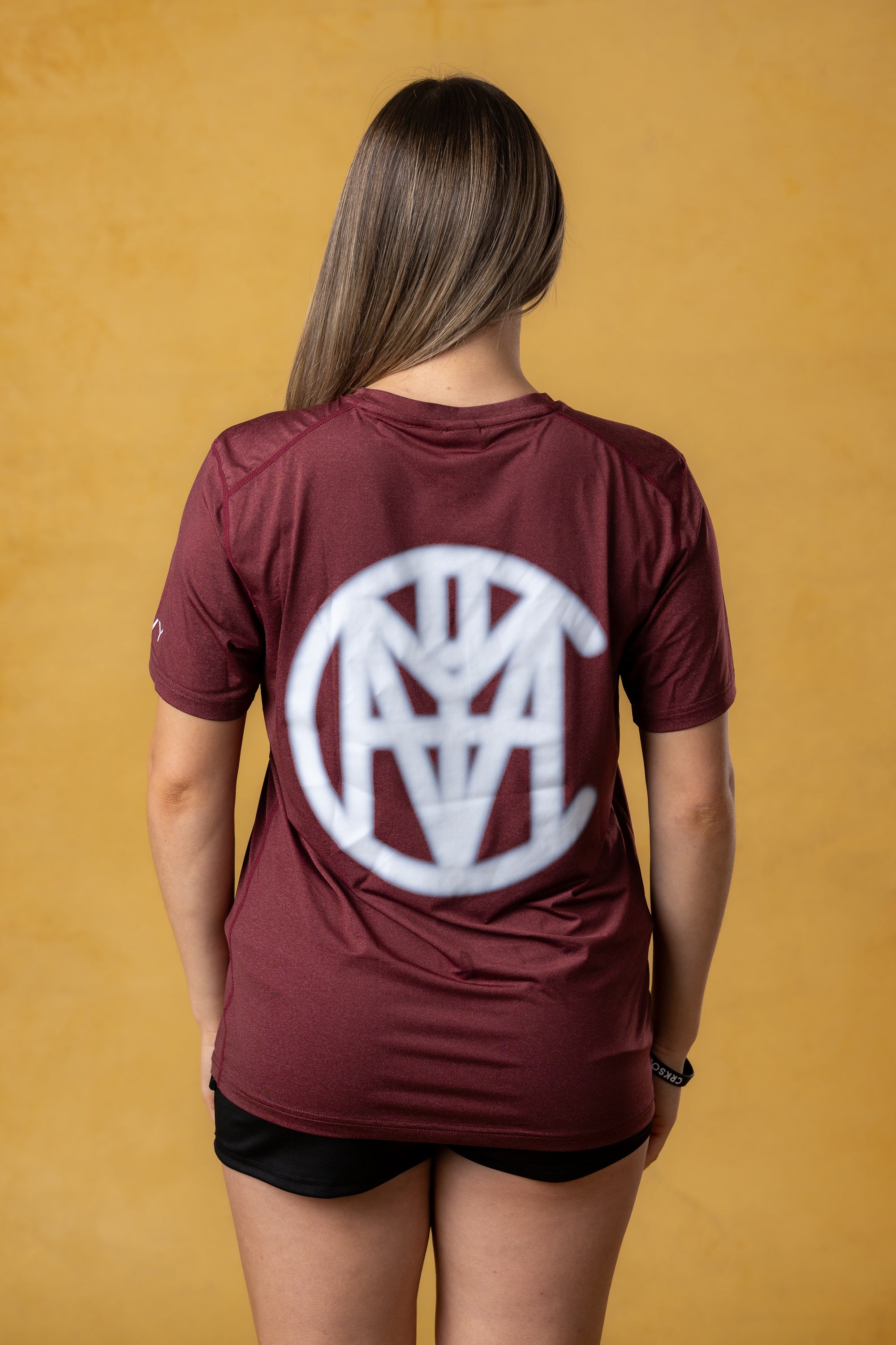 CRKSOLY. Women Blur Training Top, product photo 5
