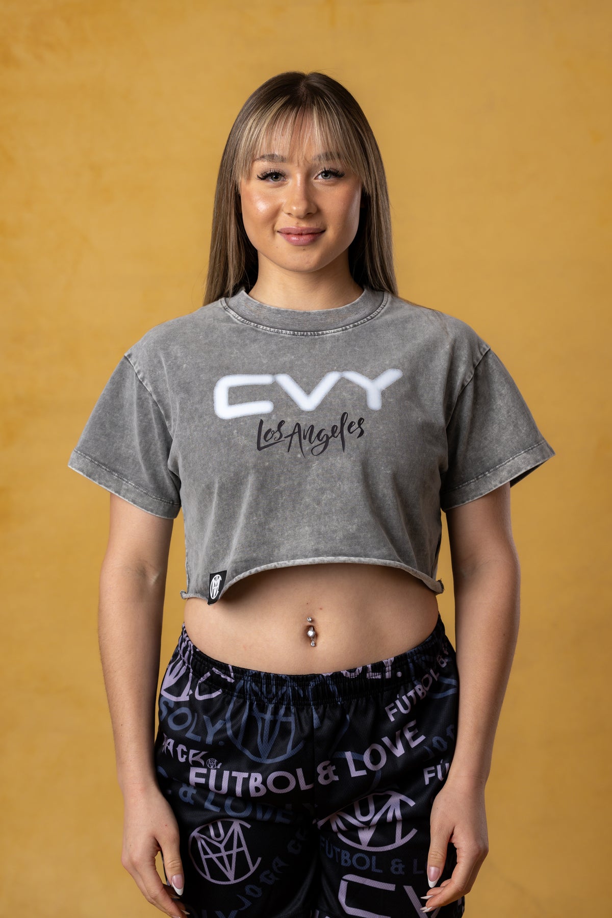 CVYLA Women Los Angeles Street Crop Top, product photo 10