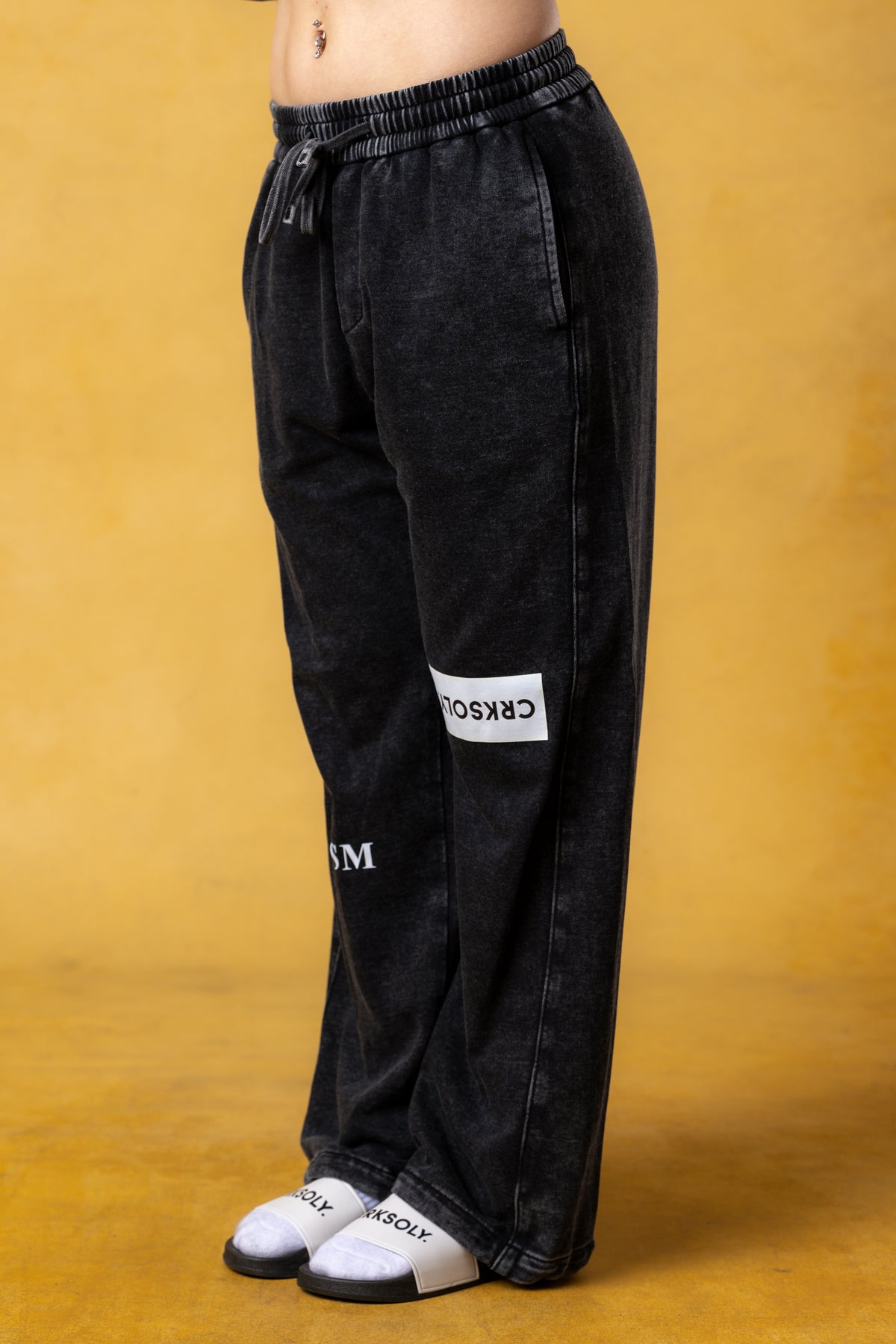 CRKSOLY. Women Virgil Fade Sweatpants, product photo 4