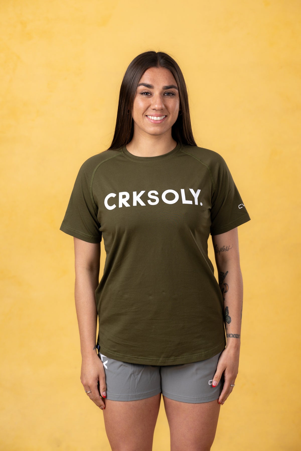 CRKSOLY. Women Cotton-Elastic Tee, product photo 29