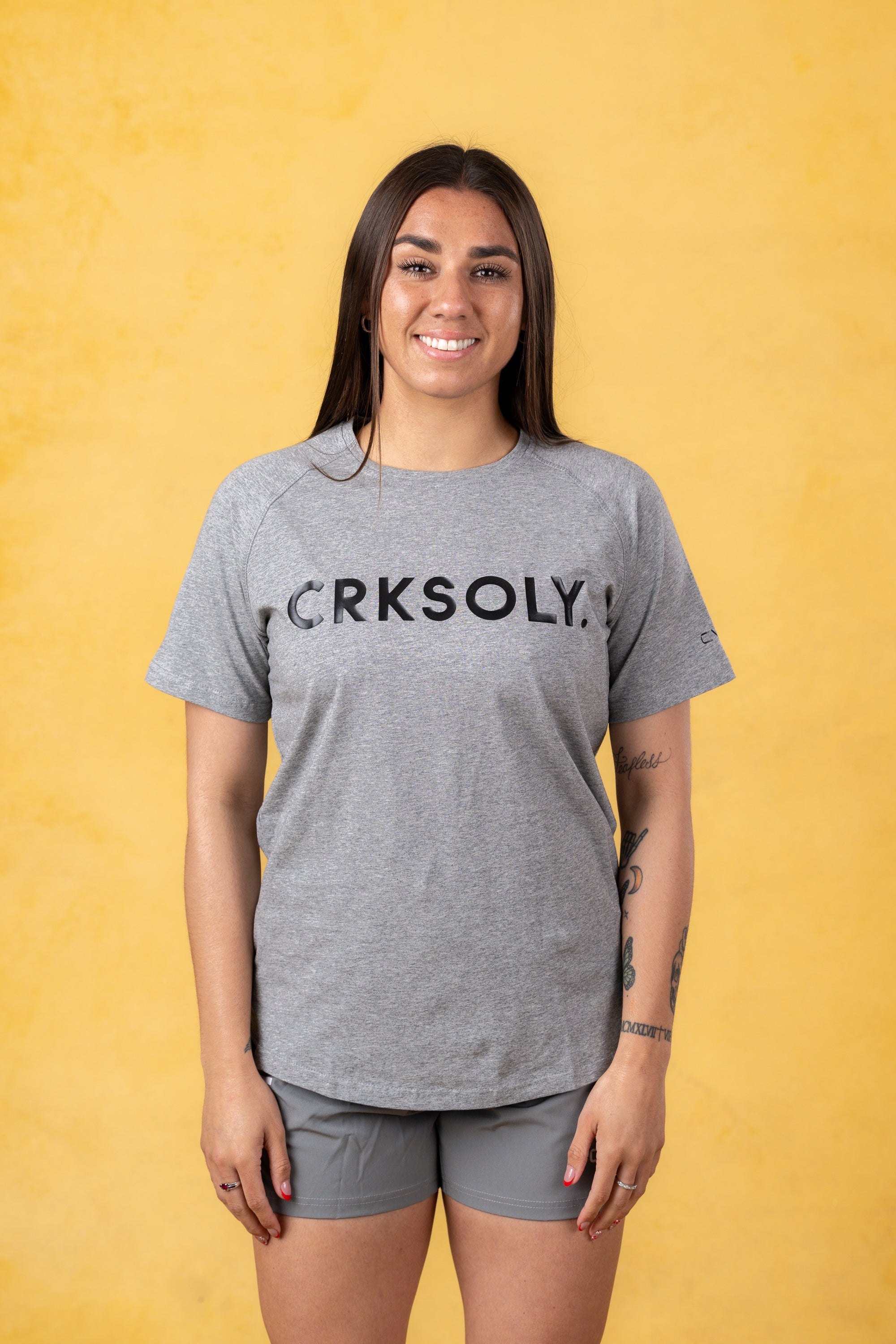 CRKSOLY. Women Cotton-Elastic Tee, product photo 1