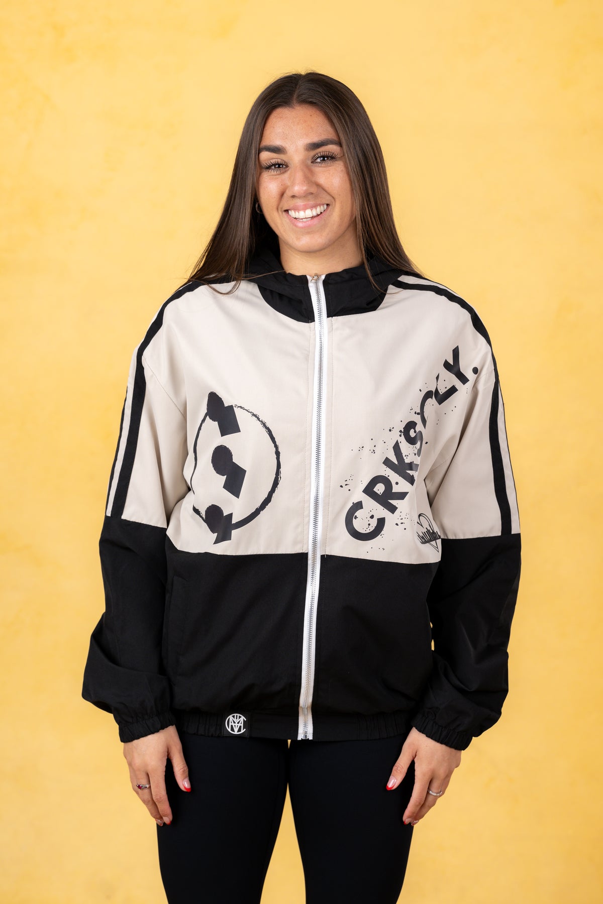 CRKSOLY. Women Retro-Modern Windbreaker Jacket, product photo 1