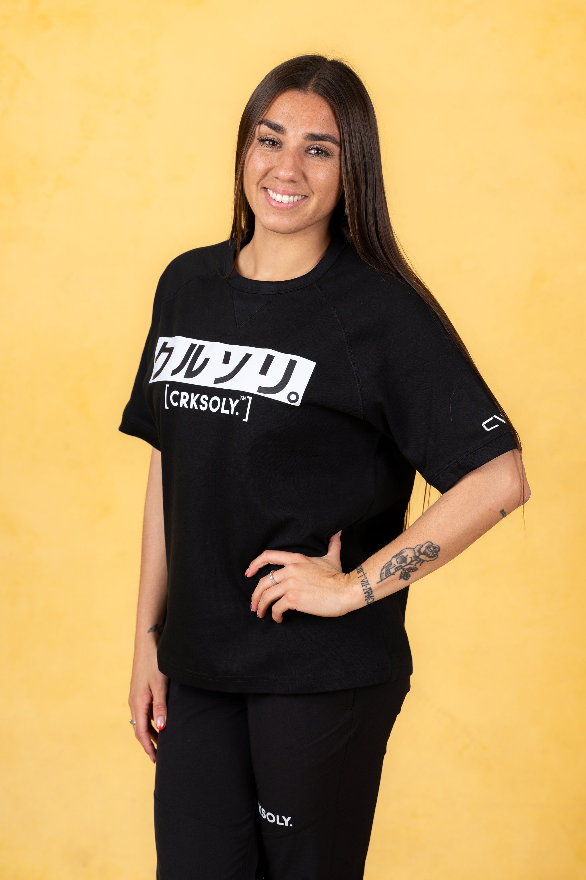 CRKSOLY. Women Japanese Style Tee, product photo 10