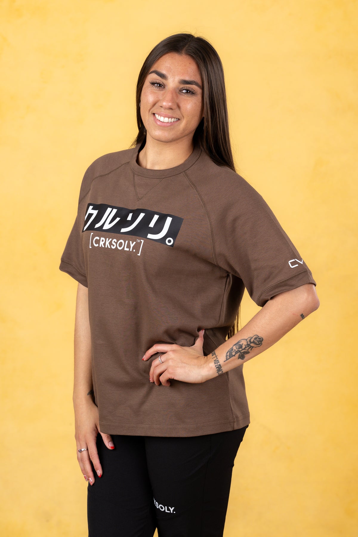 CRKSOLY. Women Japanese Style Tee, product photo 4