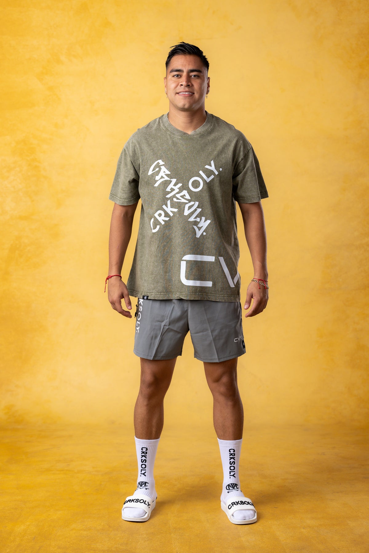 CRKSOLY. Men Faded Wash X-OLY. Tee, product photo 18