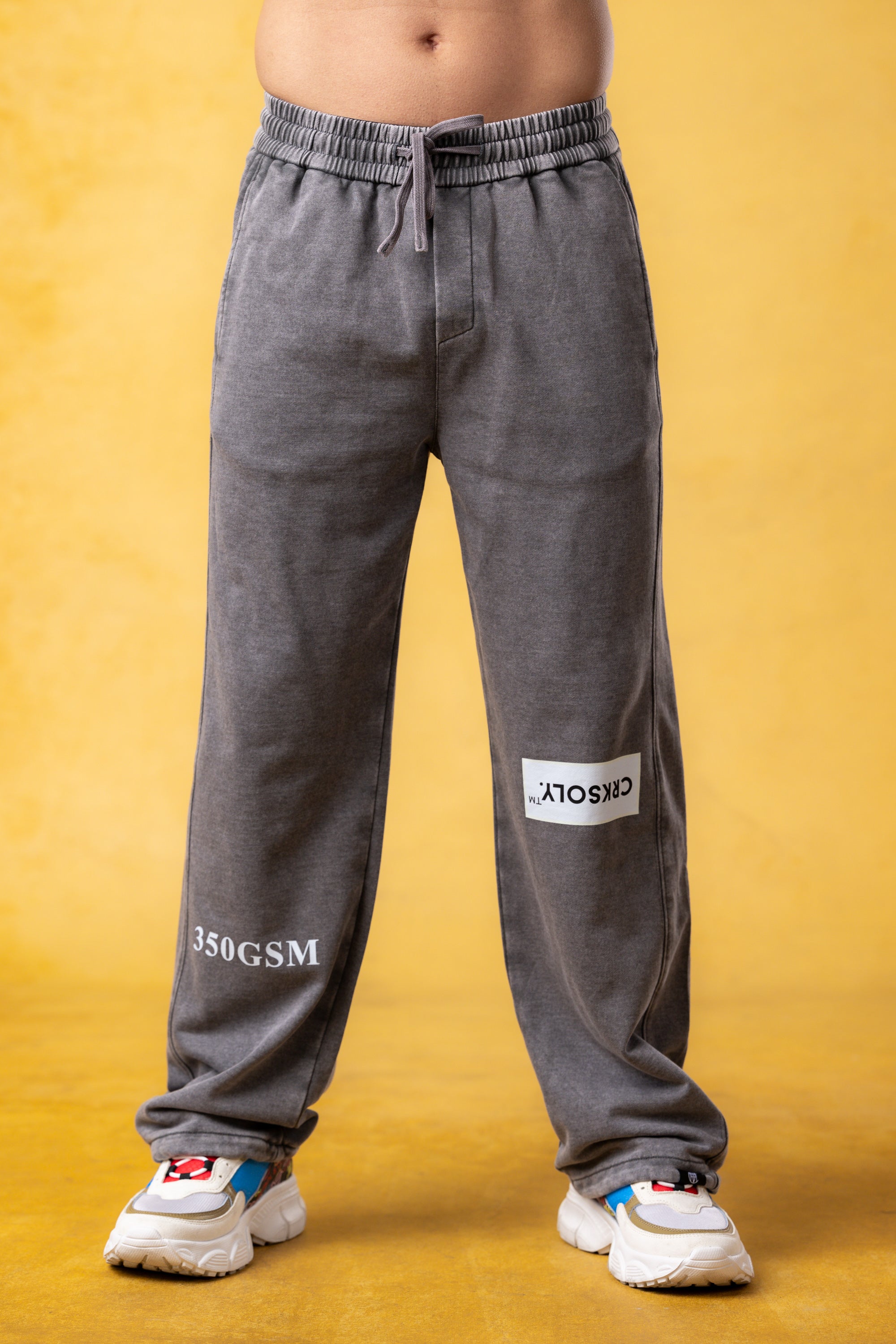 CRKSOLY. Men Virgil Fade Sweatpants, product photo 12