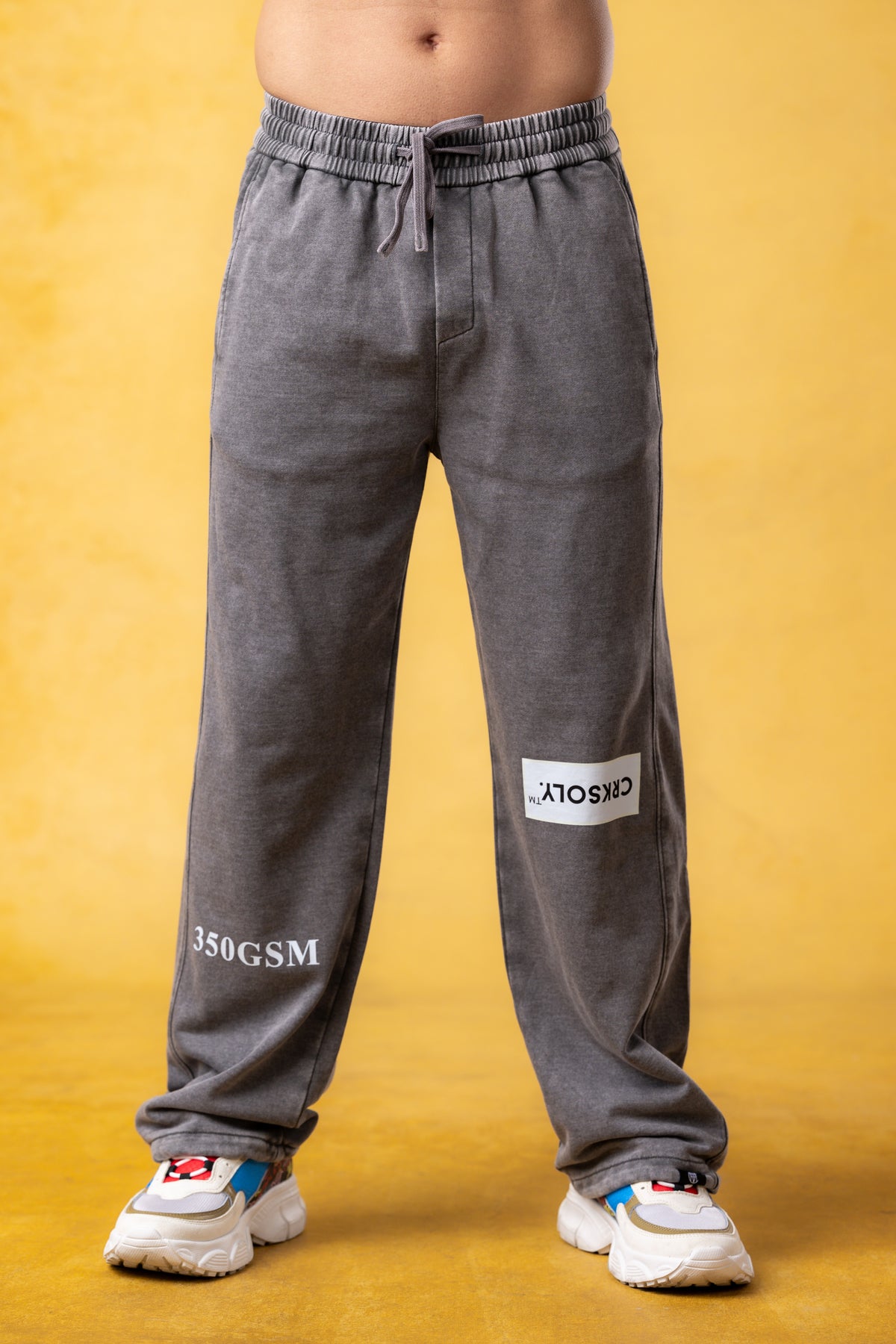 CRKSOLY. Men Virgil Fade Sweatpants, product photo 12