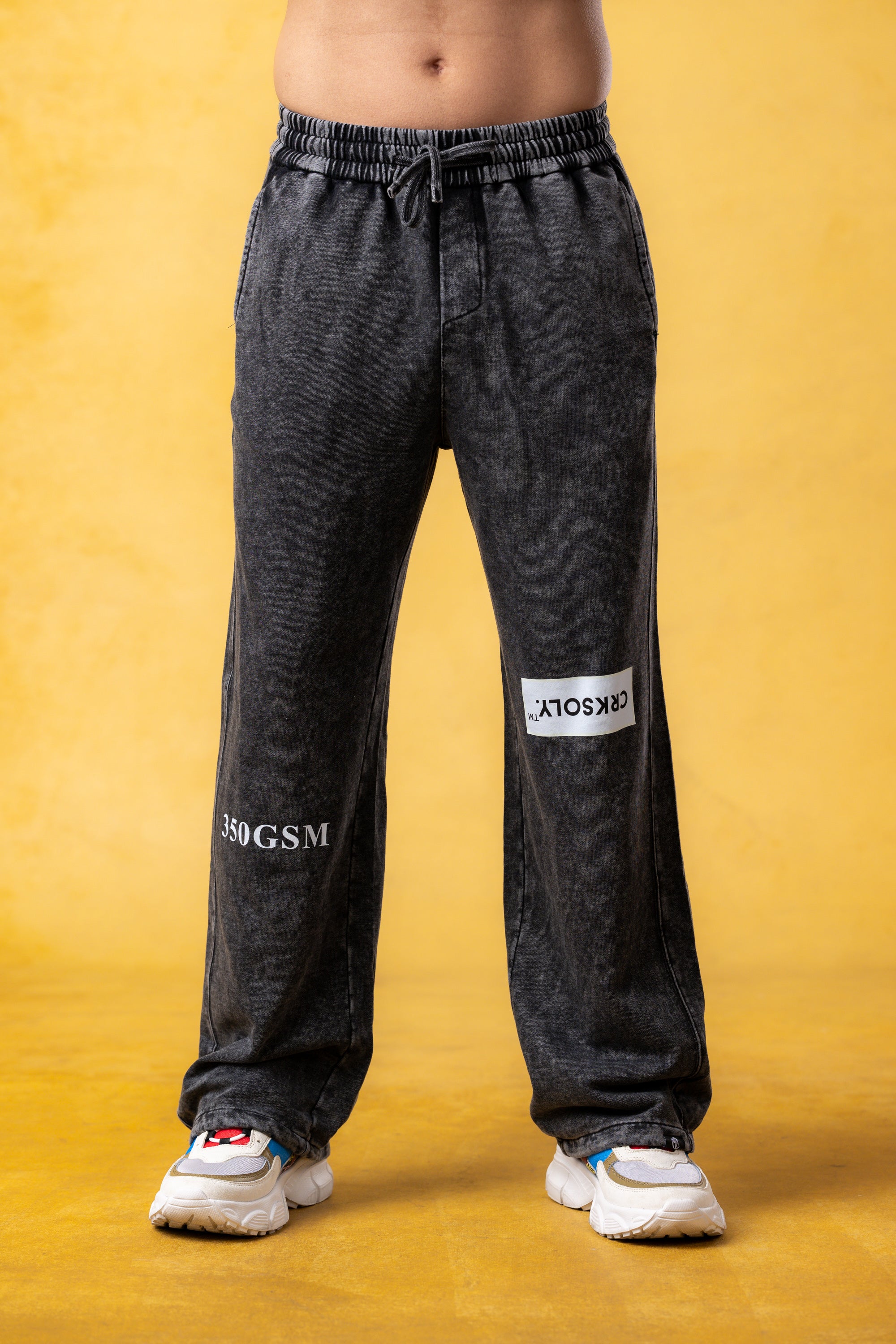 CRKSOLY. Men Virgil Fade Sweatpants, product photo 1