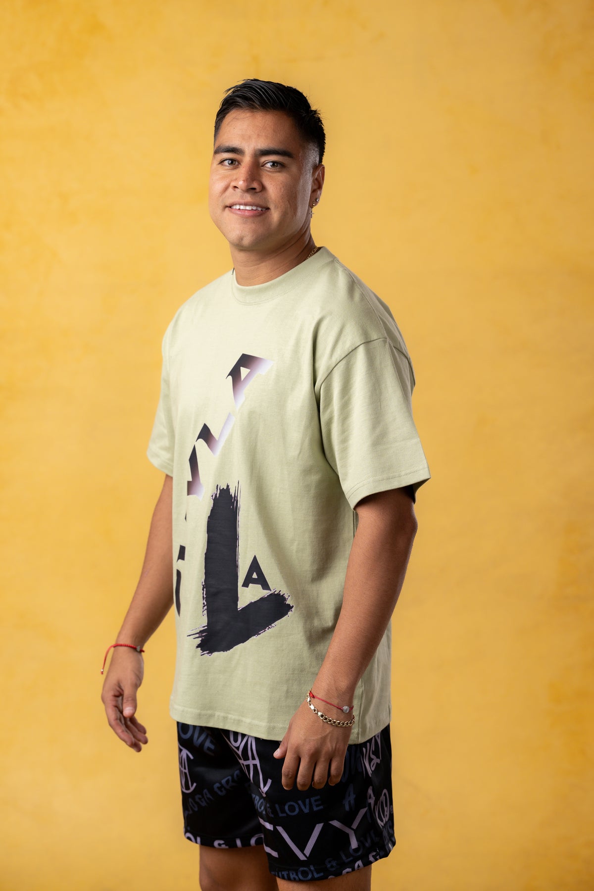 CRKSOLY. Men Frequency LA Tee, product photo 3