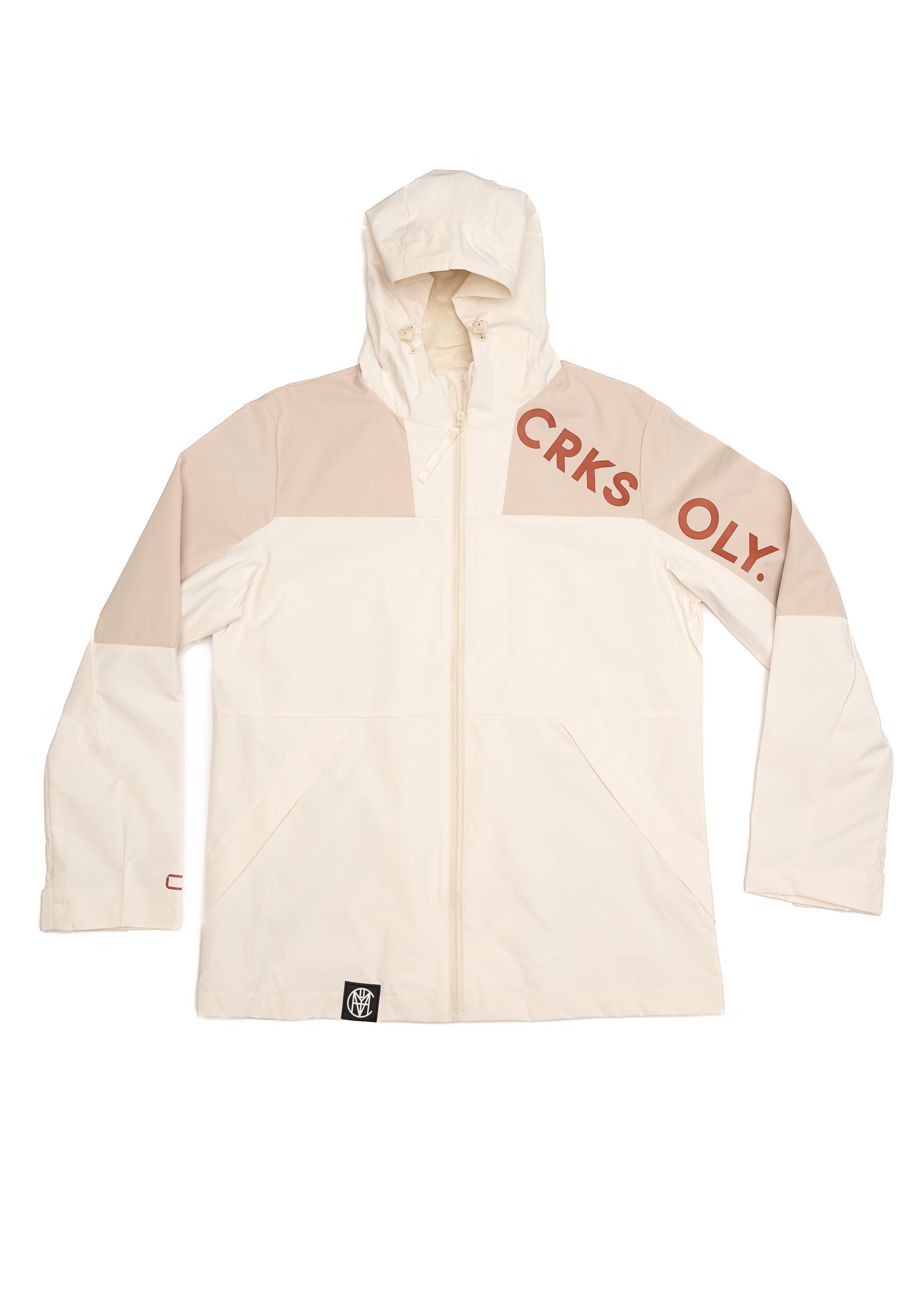 CRKSOLY. Women Tan Windbreaker Jacket, product photo 13