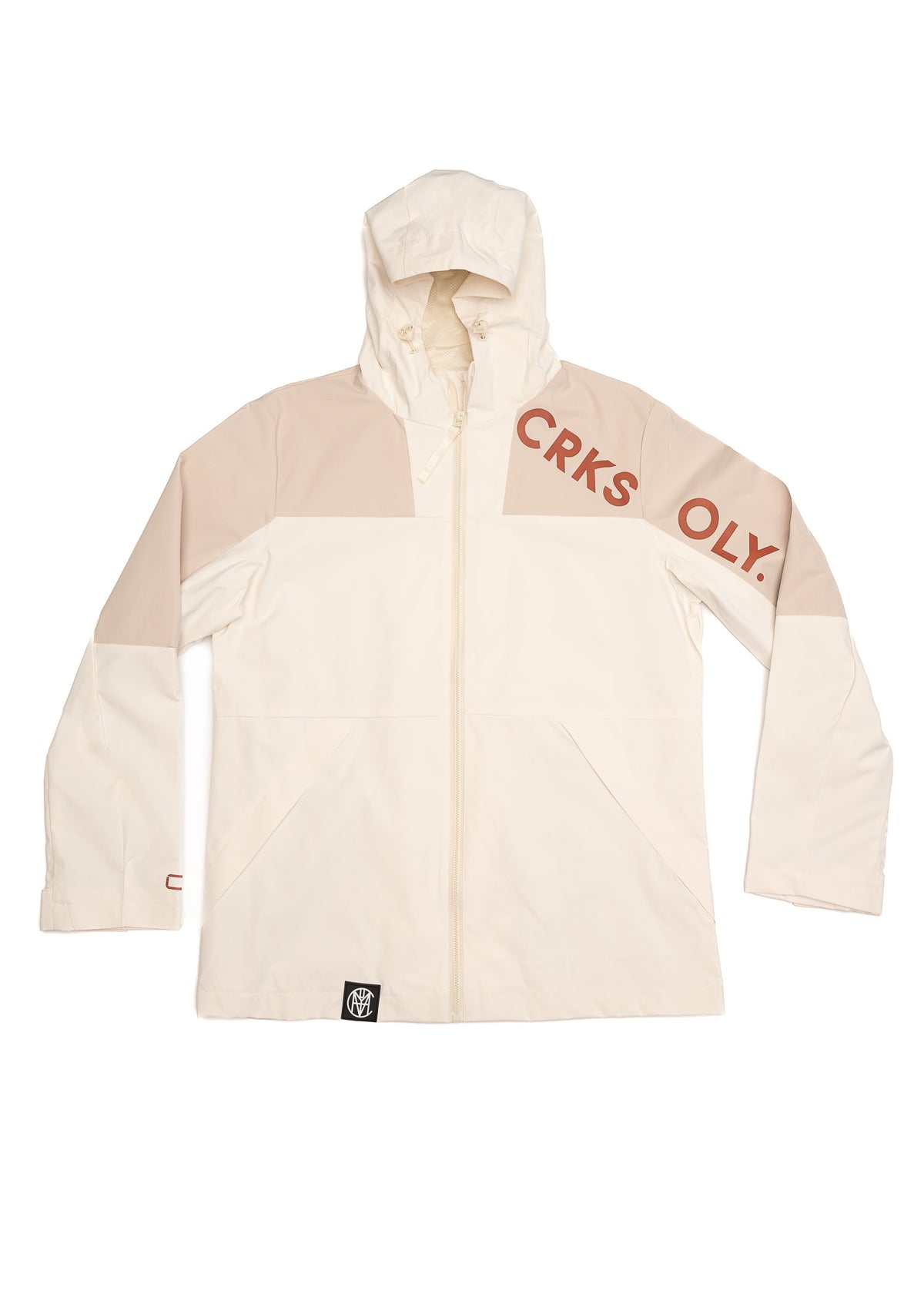 CRKSOLY. Women Tan Windbreaker Jacket, product photo 13
