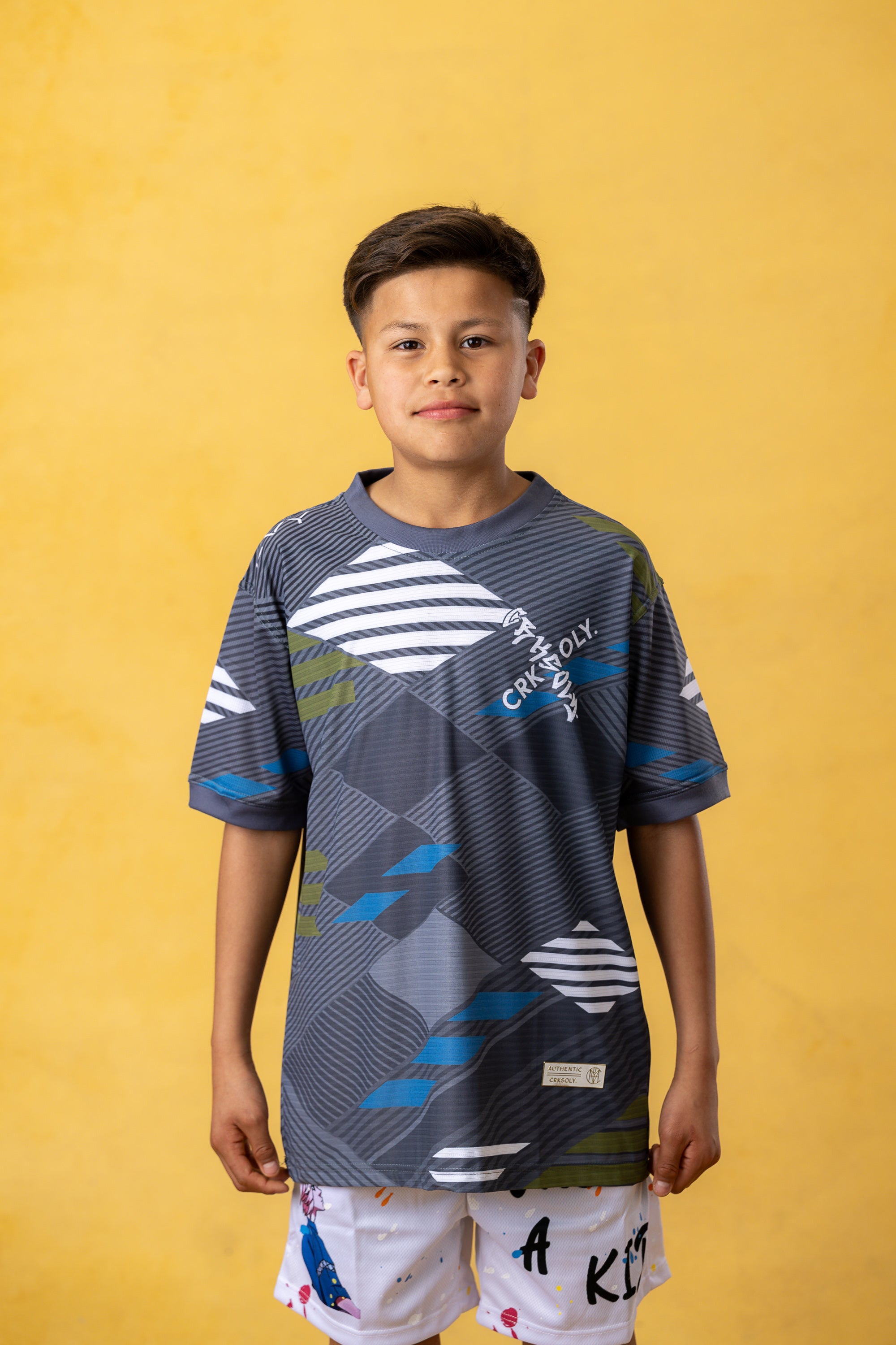 CRKSOLY. Youth Velora Jersey Training Tee, product photo 1