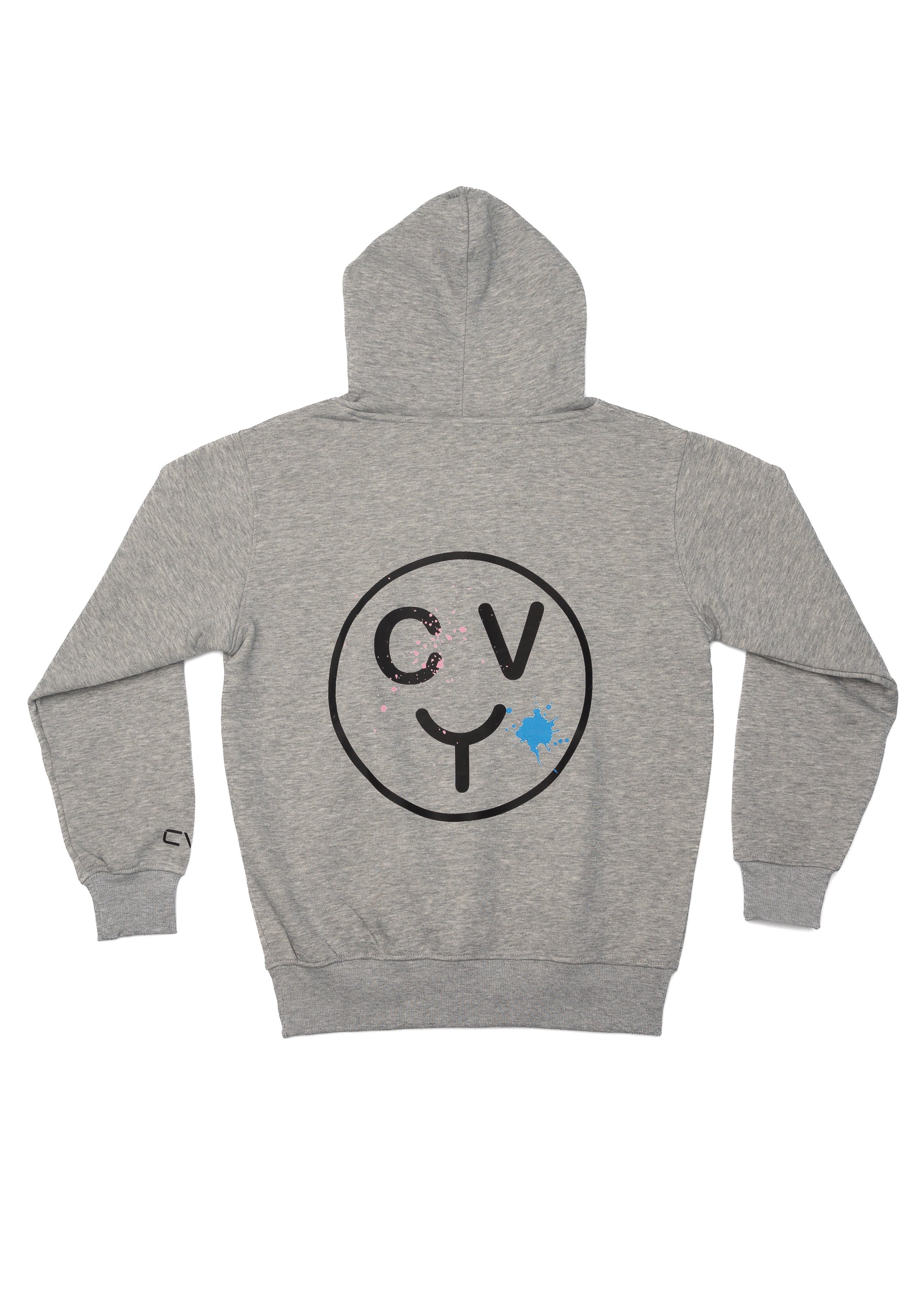 CVYLA Men Happy Hoodie, product photo 5
