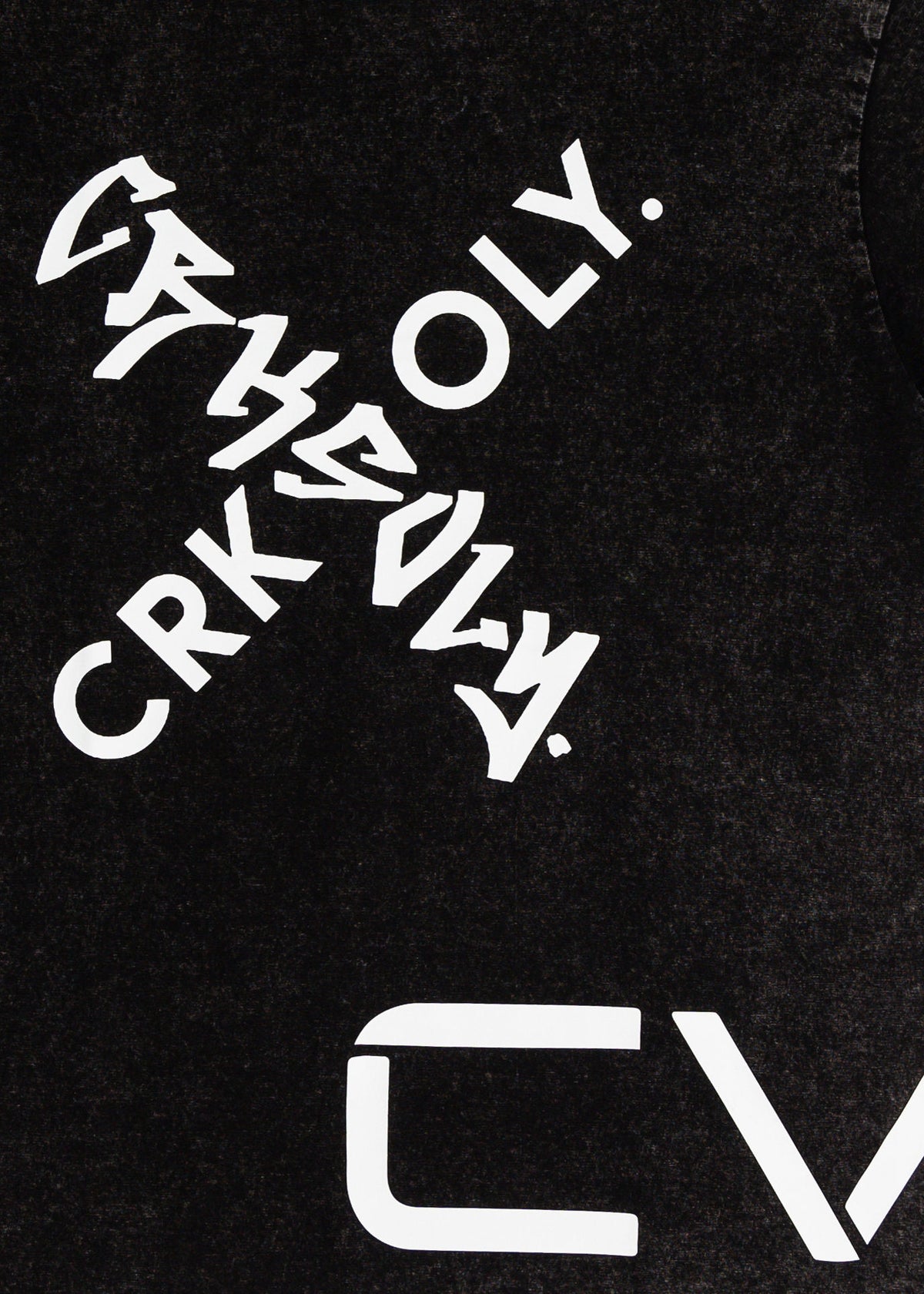 CRKSOLY. Women Faded Wash X-OLY. Tee, product photo 4