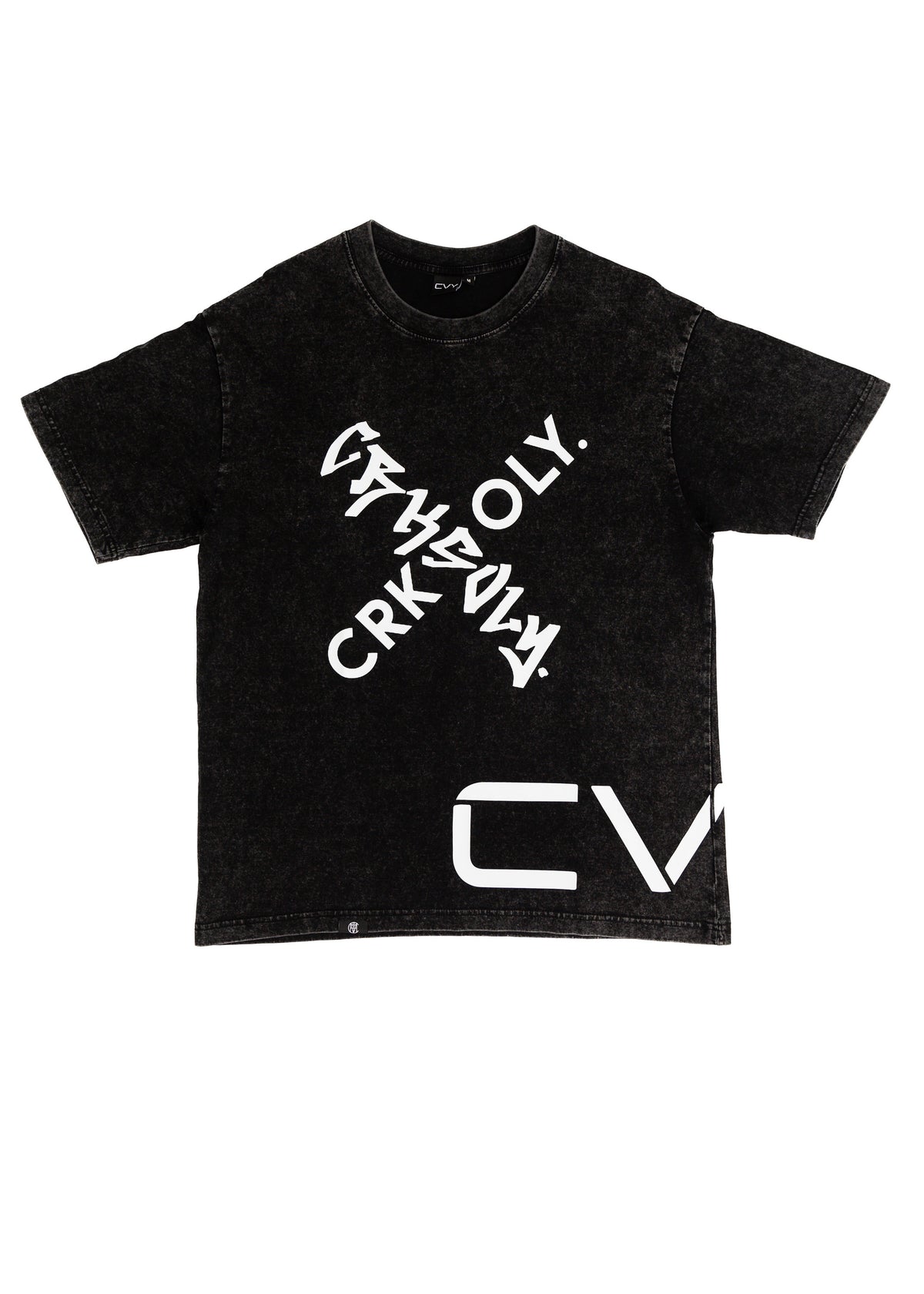 CRKSOLY. Men Faded Wash X-OLY. Tee, product photo 2